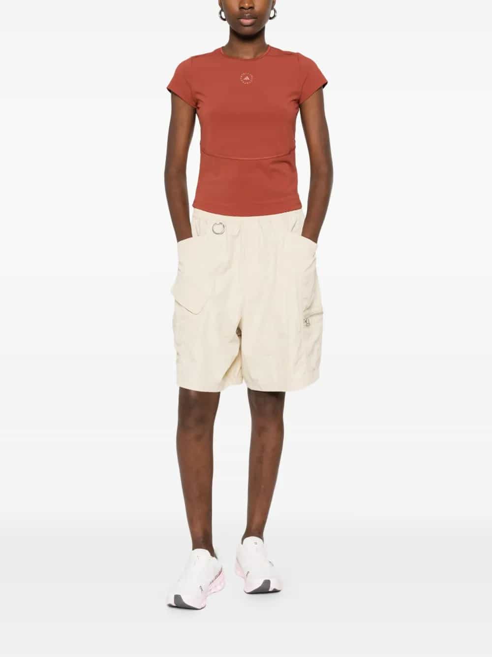 T-shirt con logo by Adidas Stella Mccartney