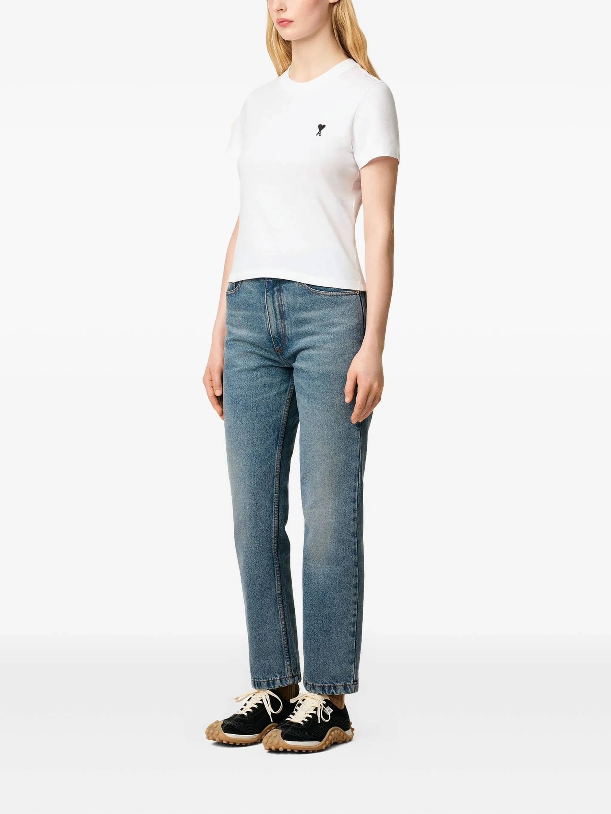 T-shirt con logo Ami de Coeur