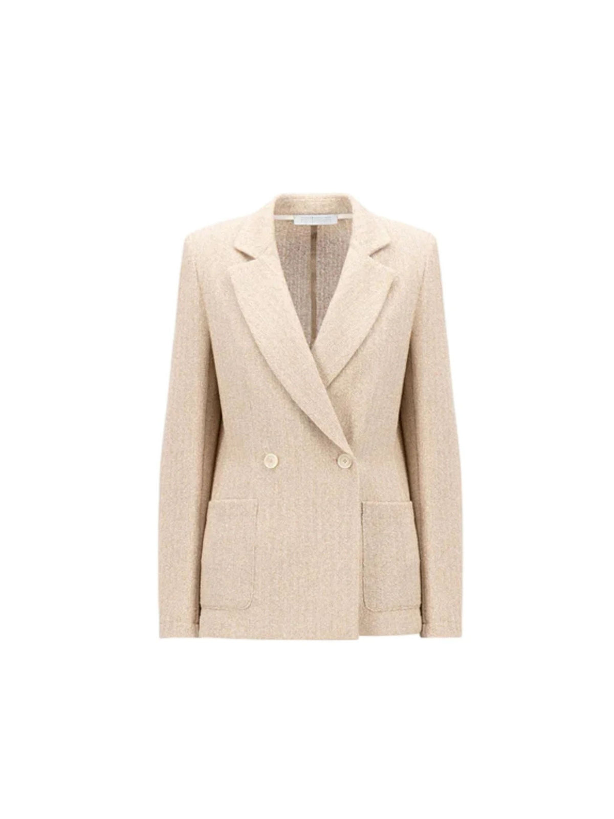 GIACCA DOPPIO PETTO TWEED FRISE`