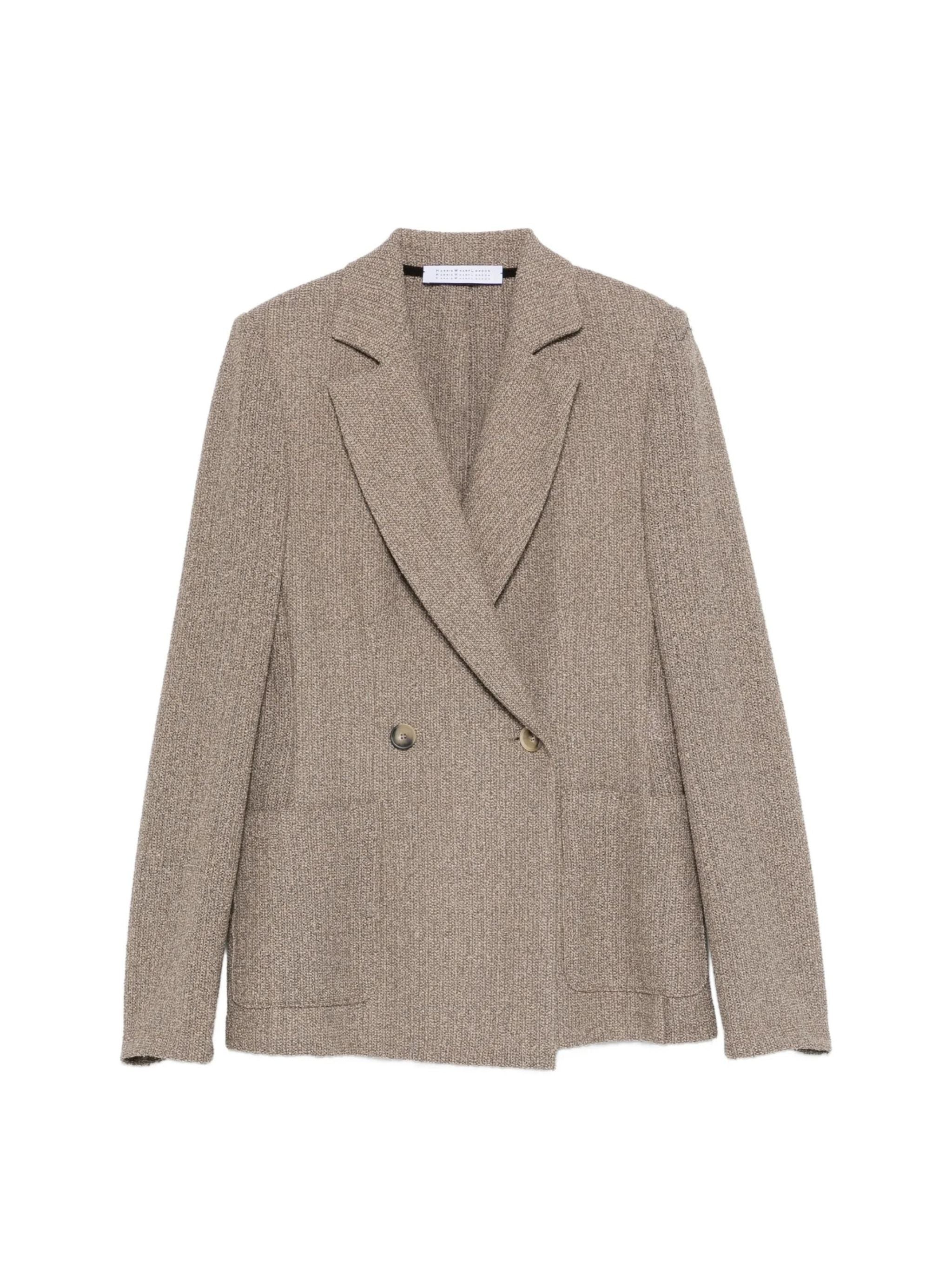 Giacca doppiopetto in tweed