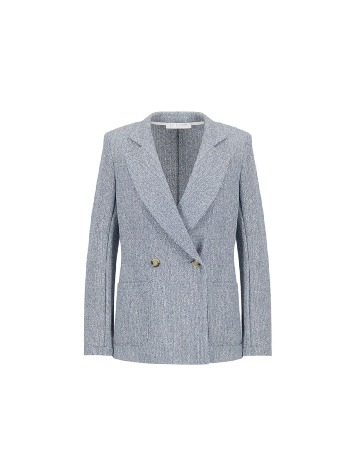 GIACCA DOPPIO PETTO TWEED FRISE`