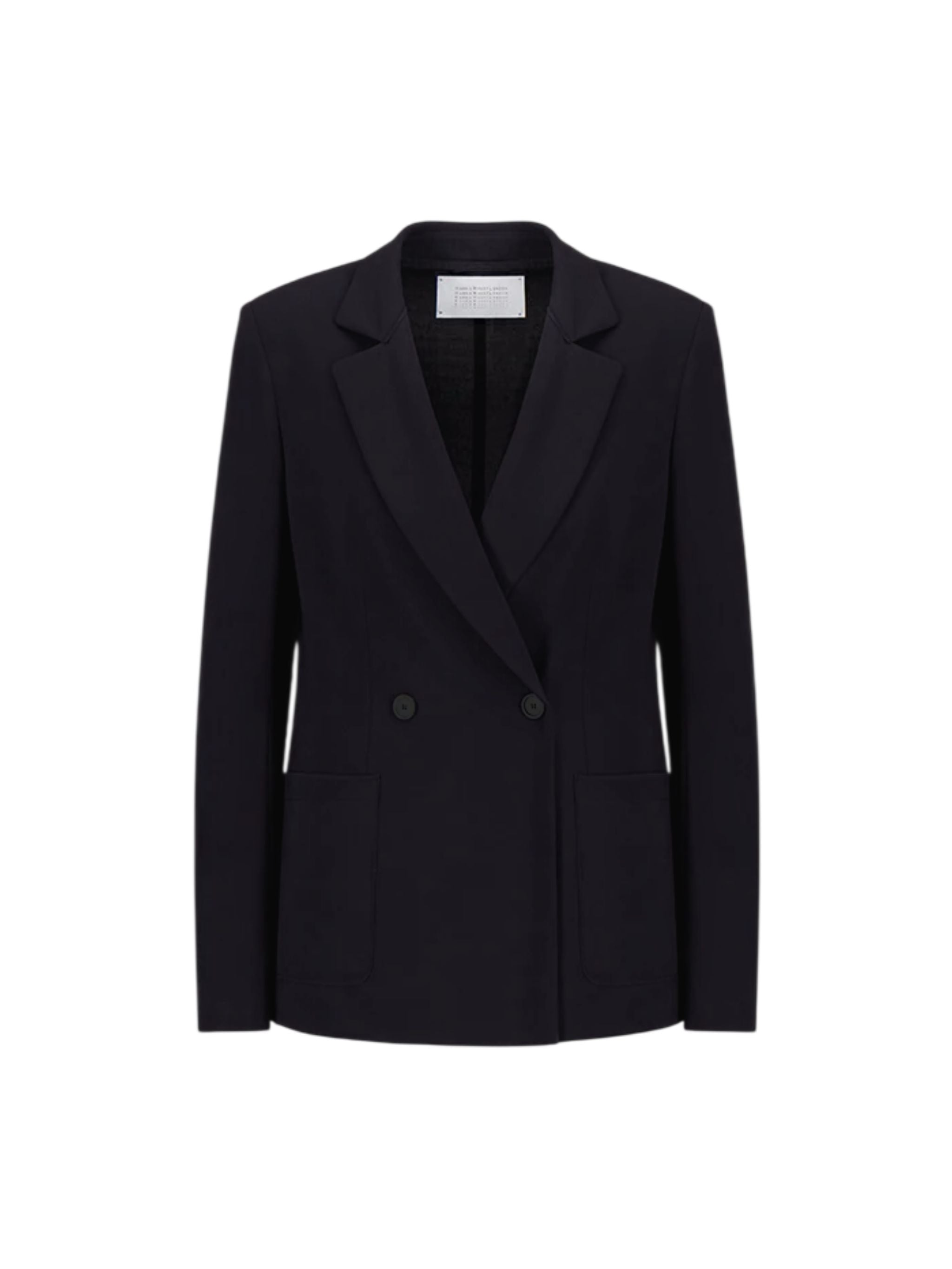 GIACCA DOOPPIO PETTO IN CREPE VISCOSA