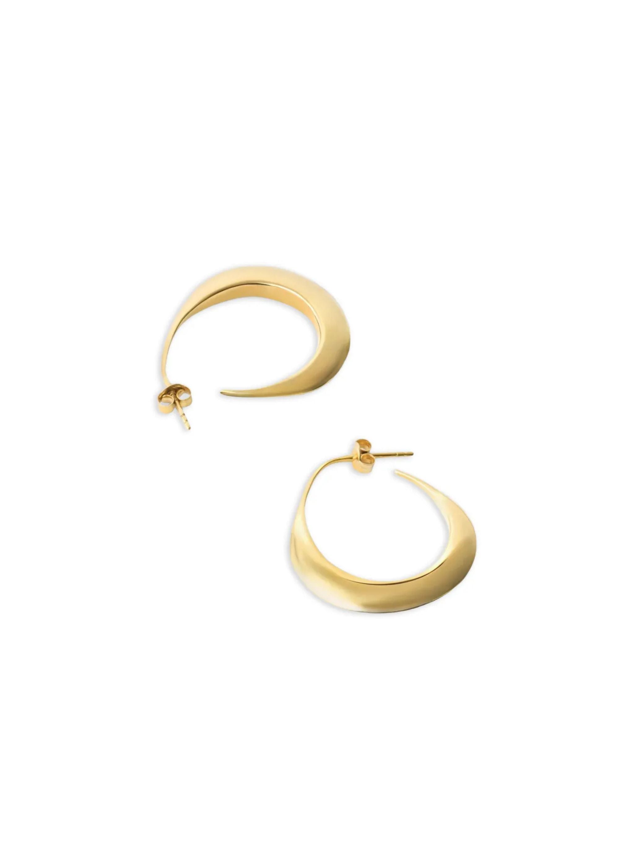HOOPS DROP EARINGS
