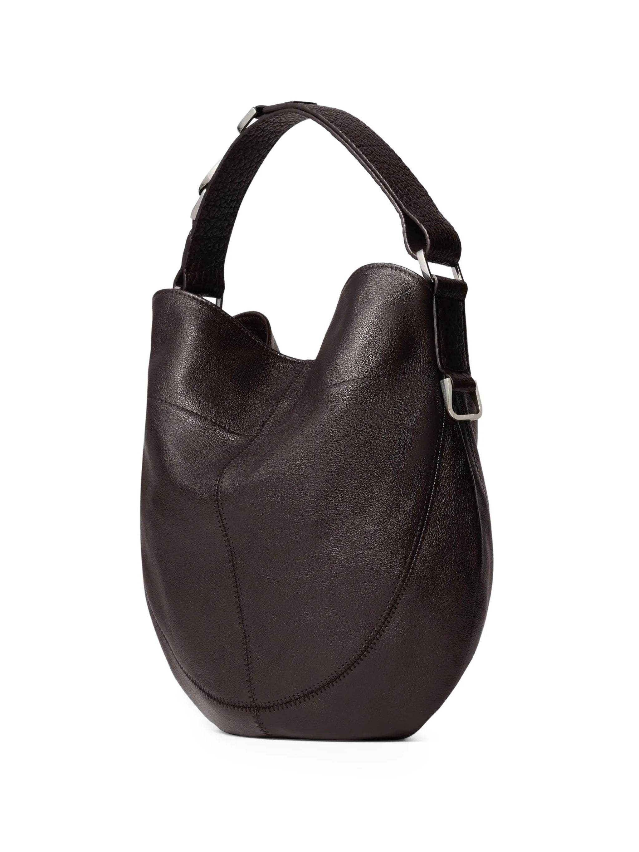 Borsa a clip Hobo Quiver in pelle