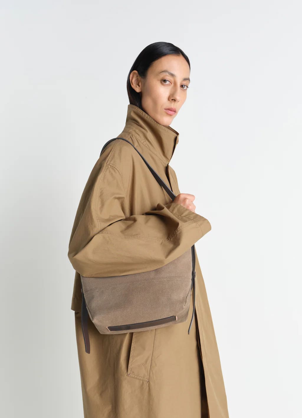 SMALL BELTED TOTE