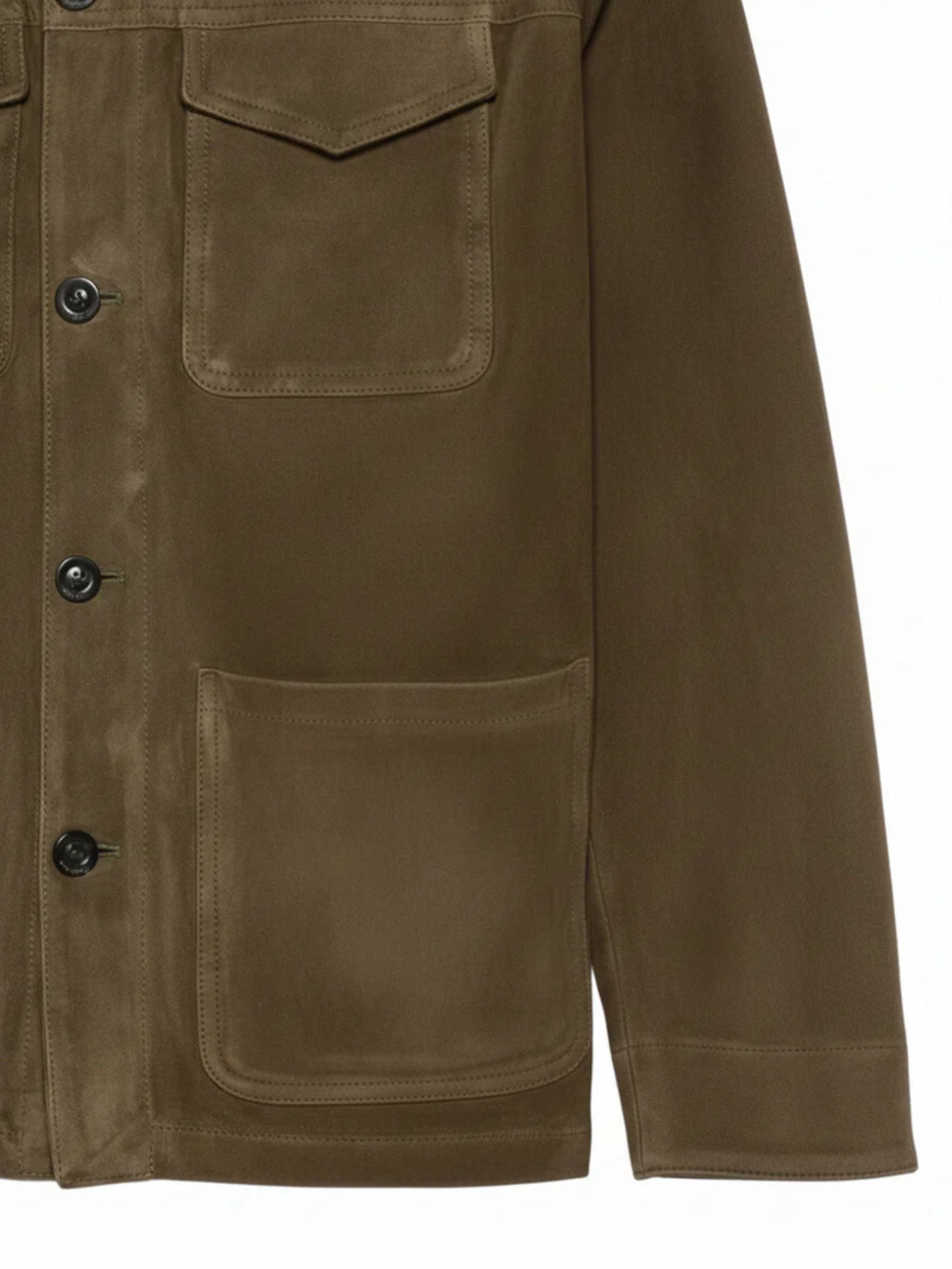 Giacca Workwear in suede