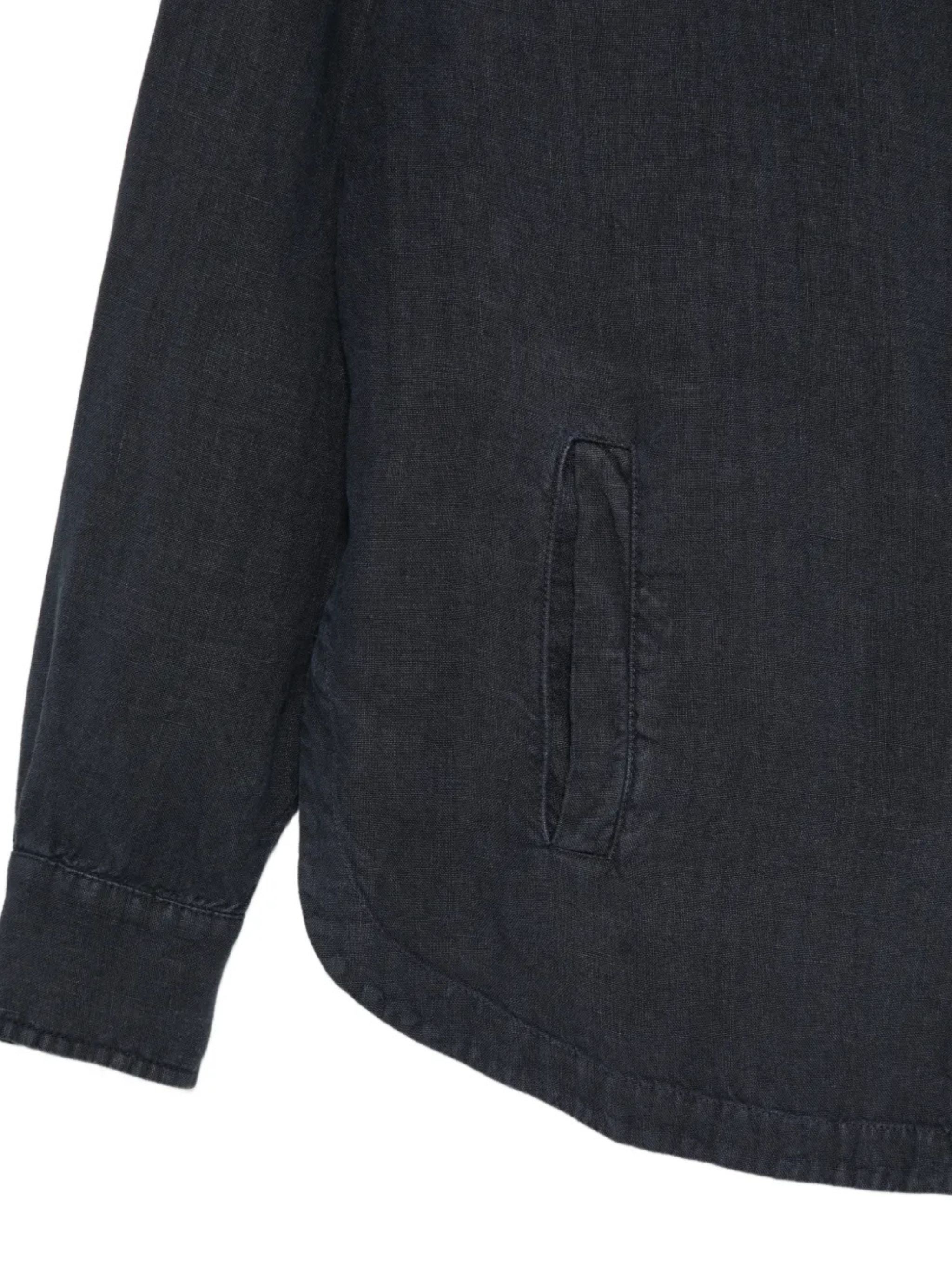 Giacca camicia in lino