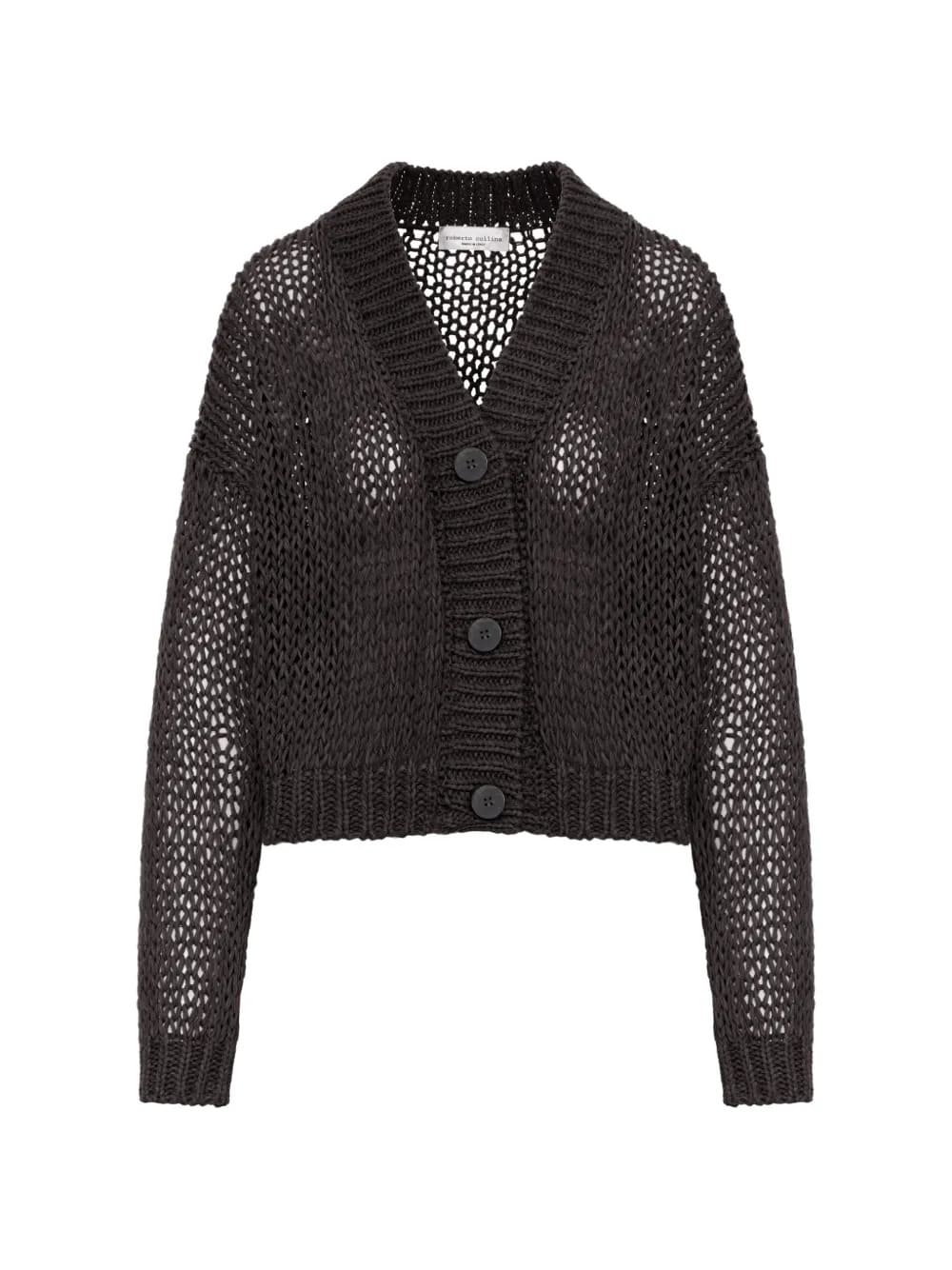 Cardigan boxy