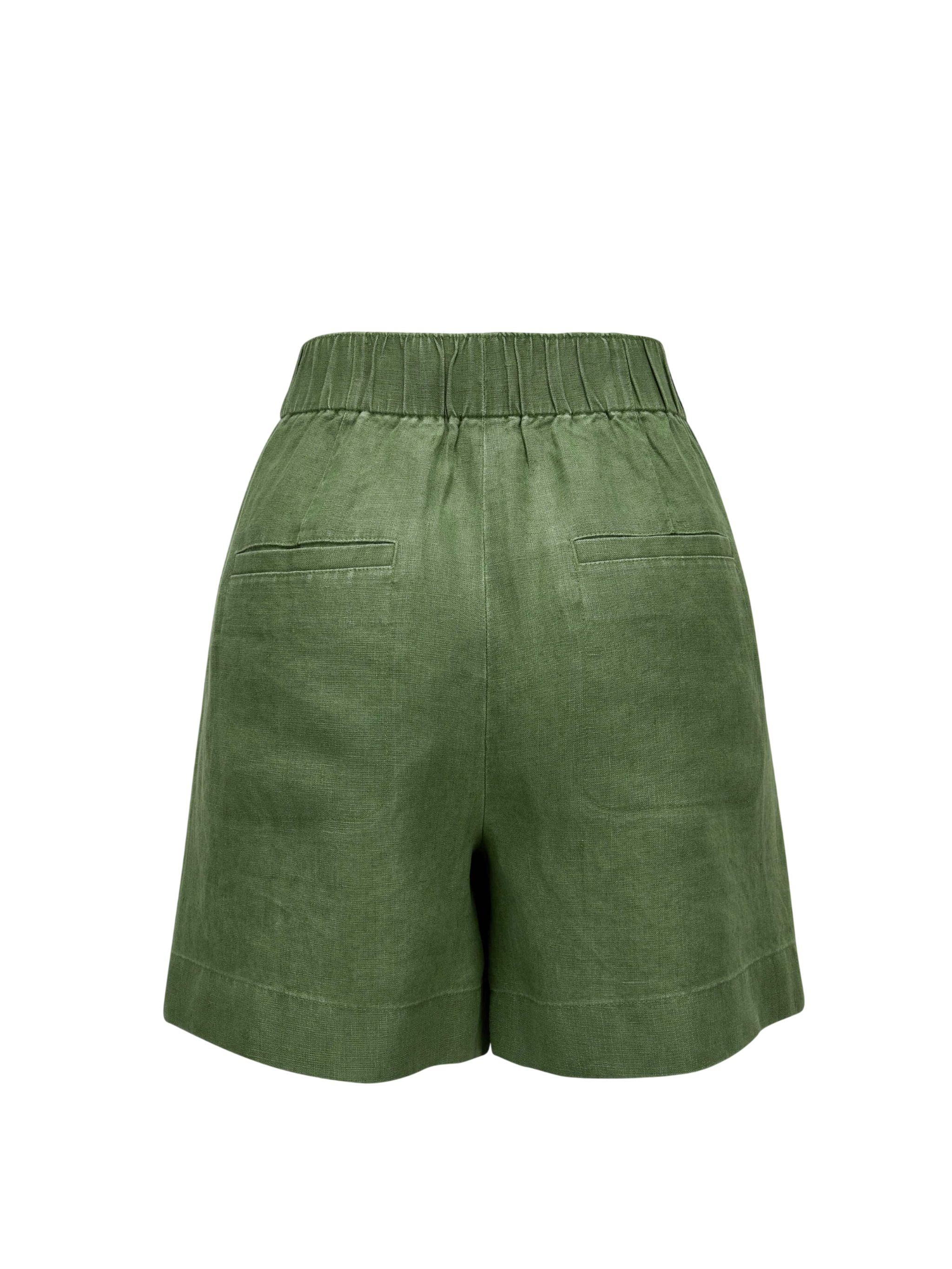MID RISE HEMP SHORT