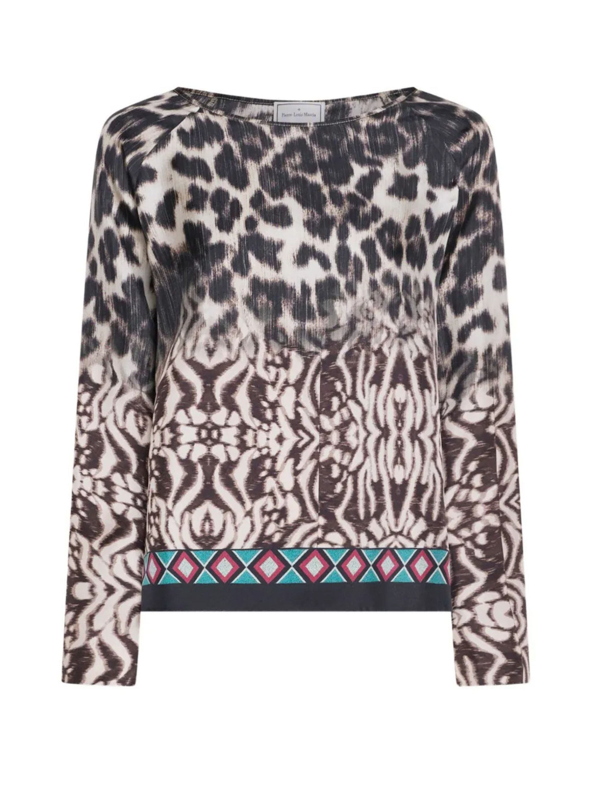 Blusa Aloe in seta