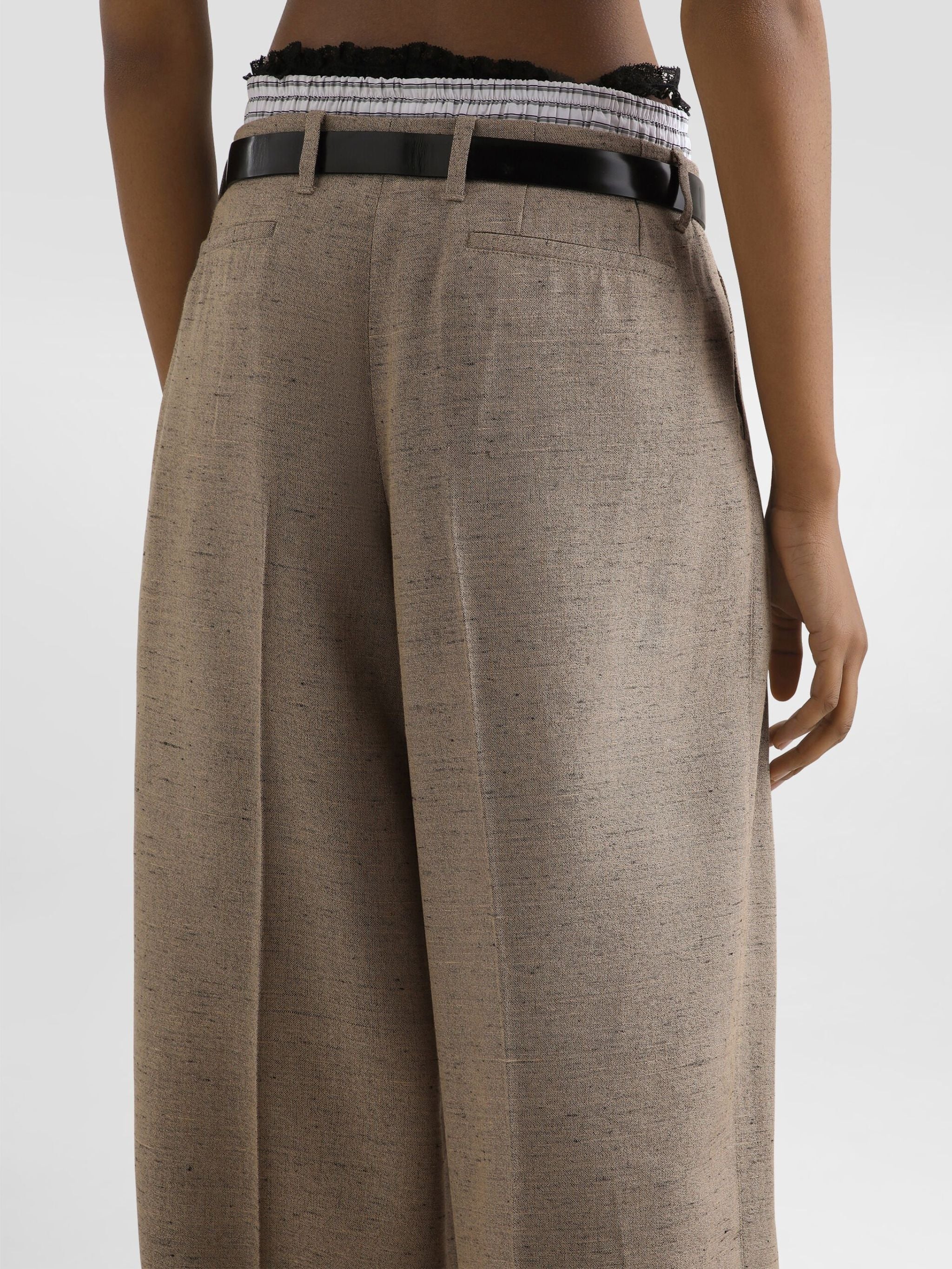 PANTALONI DOPPIA PINCE
