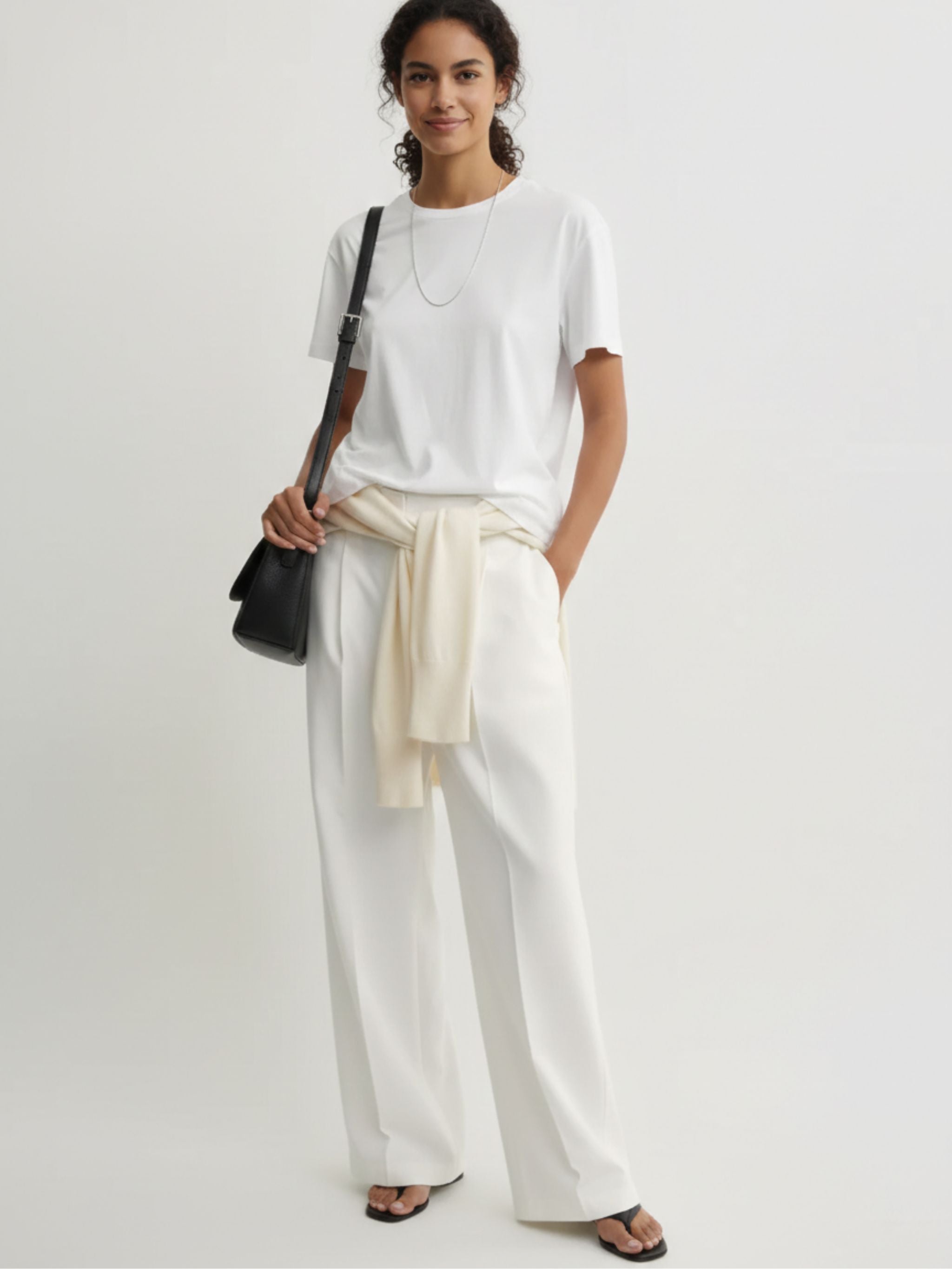 RELAXED TWILL TROUSERS