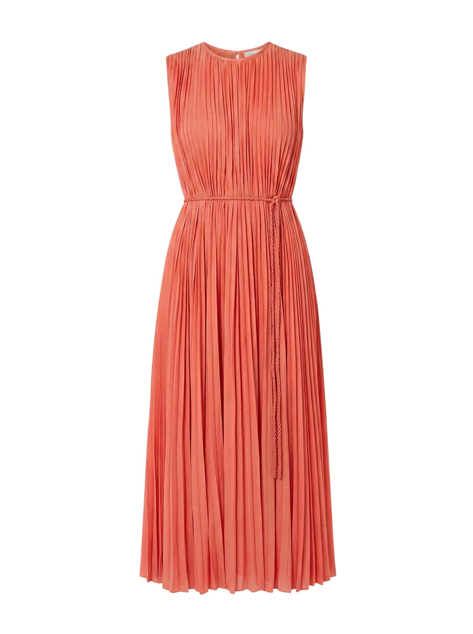 Fianna pleated midi dress