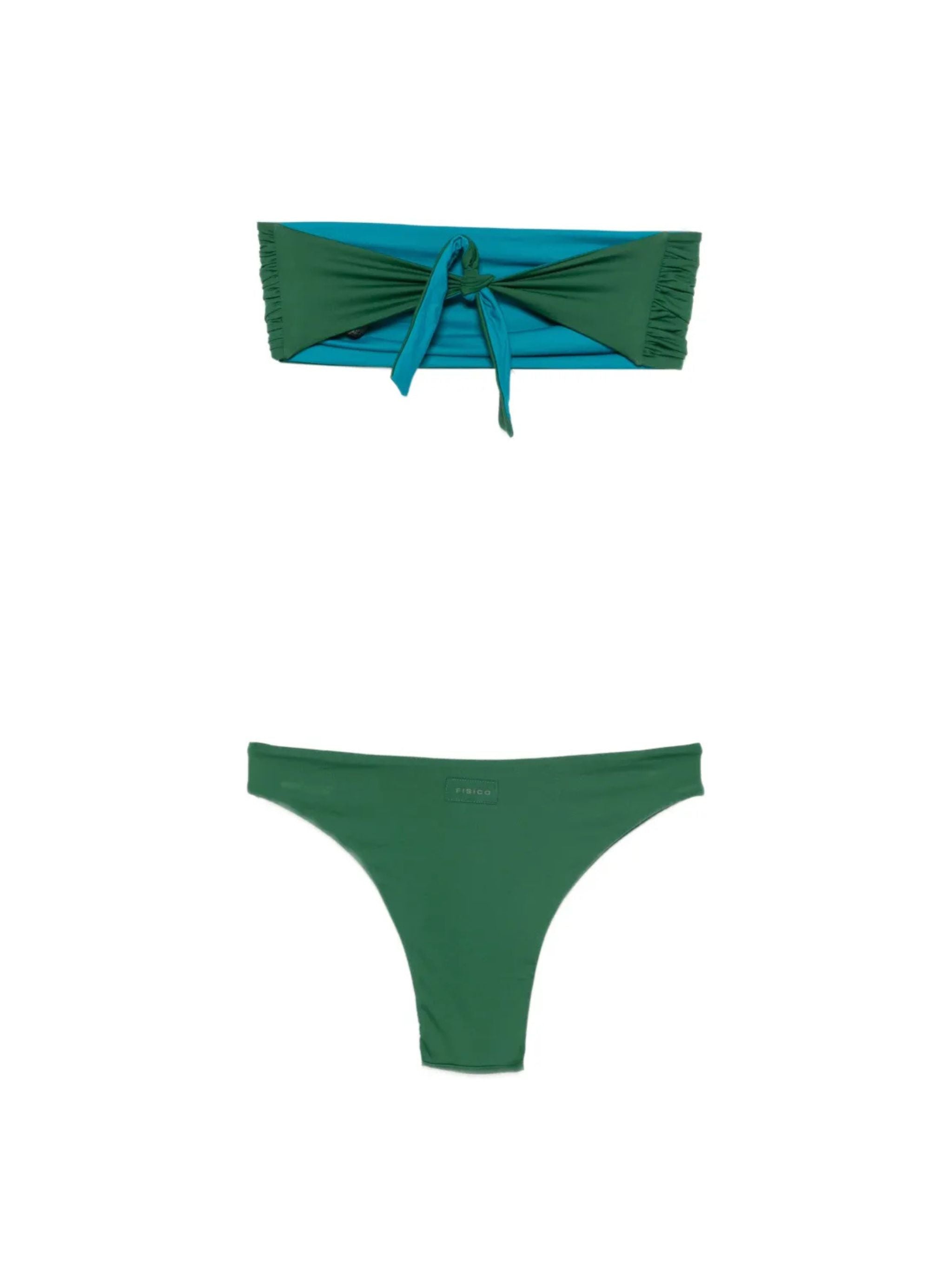 BIKINI FASCIA BICOLORE SLIP BRASILIANO