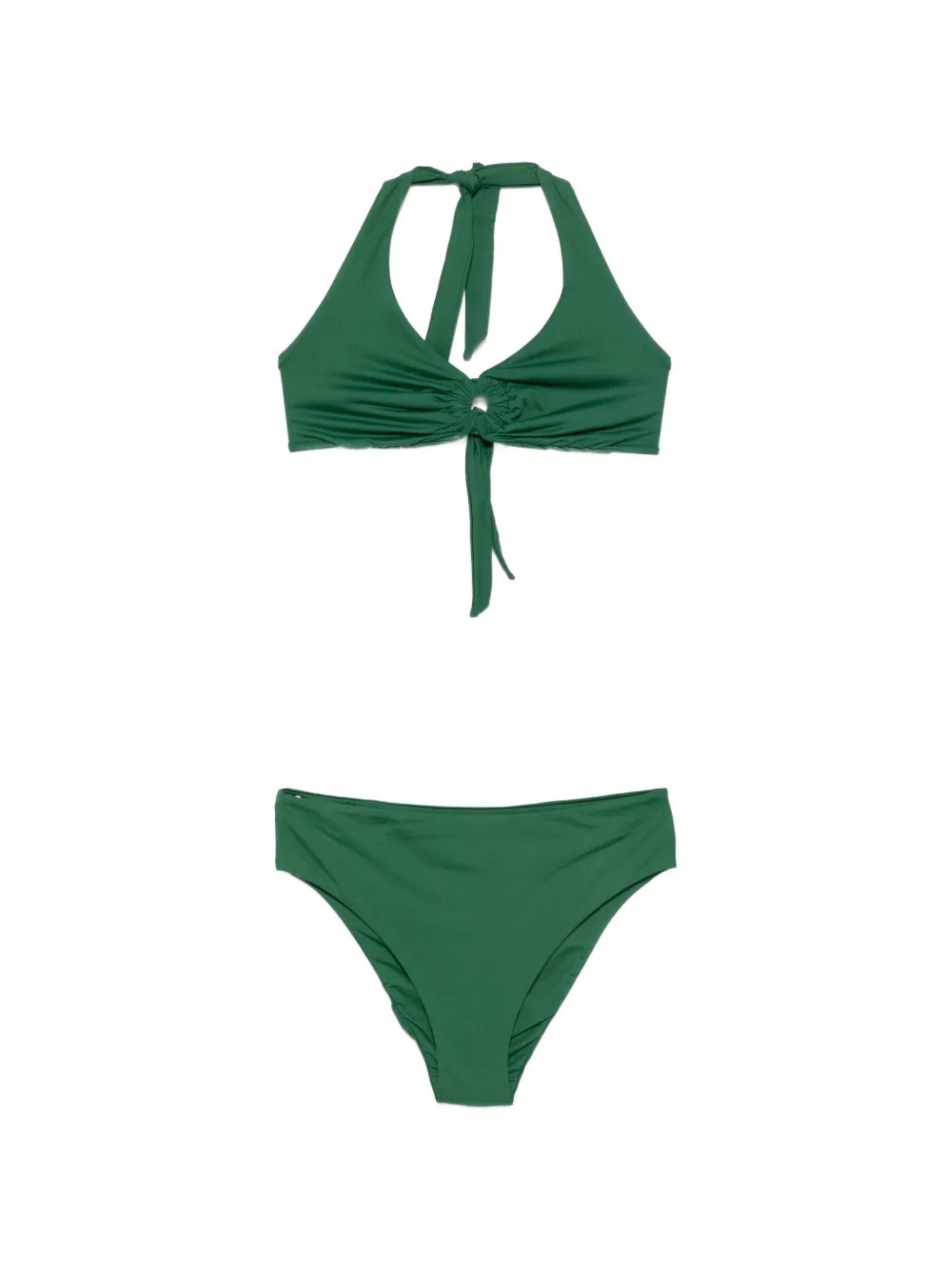 Bikini con dettaglio anello Smeraldo