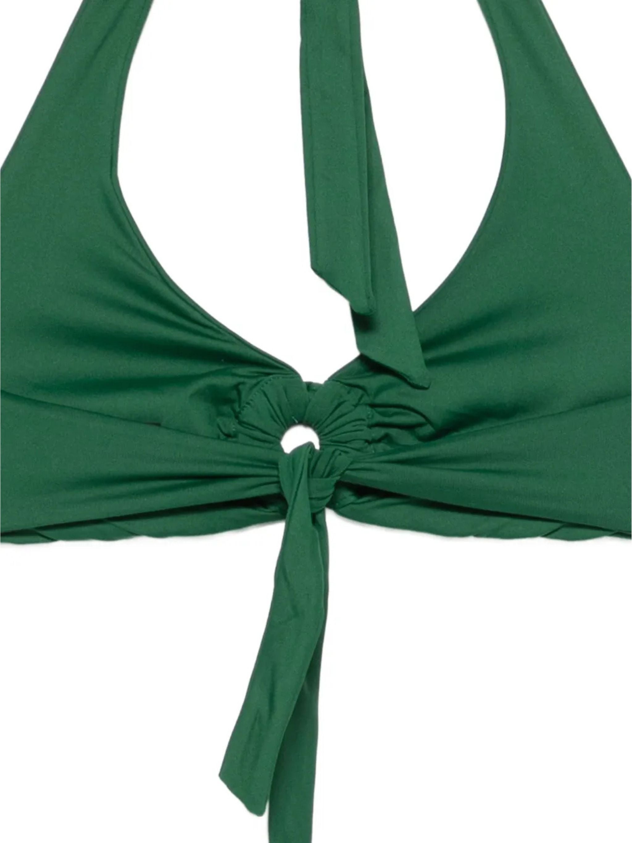 Bikini con dettaglio anello Smeraldo