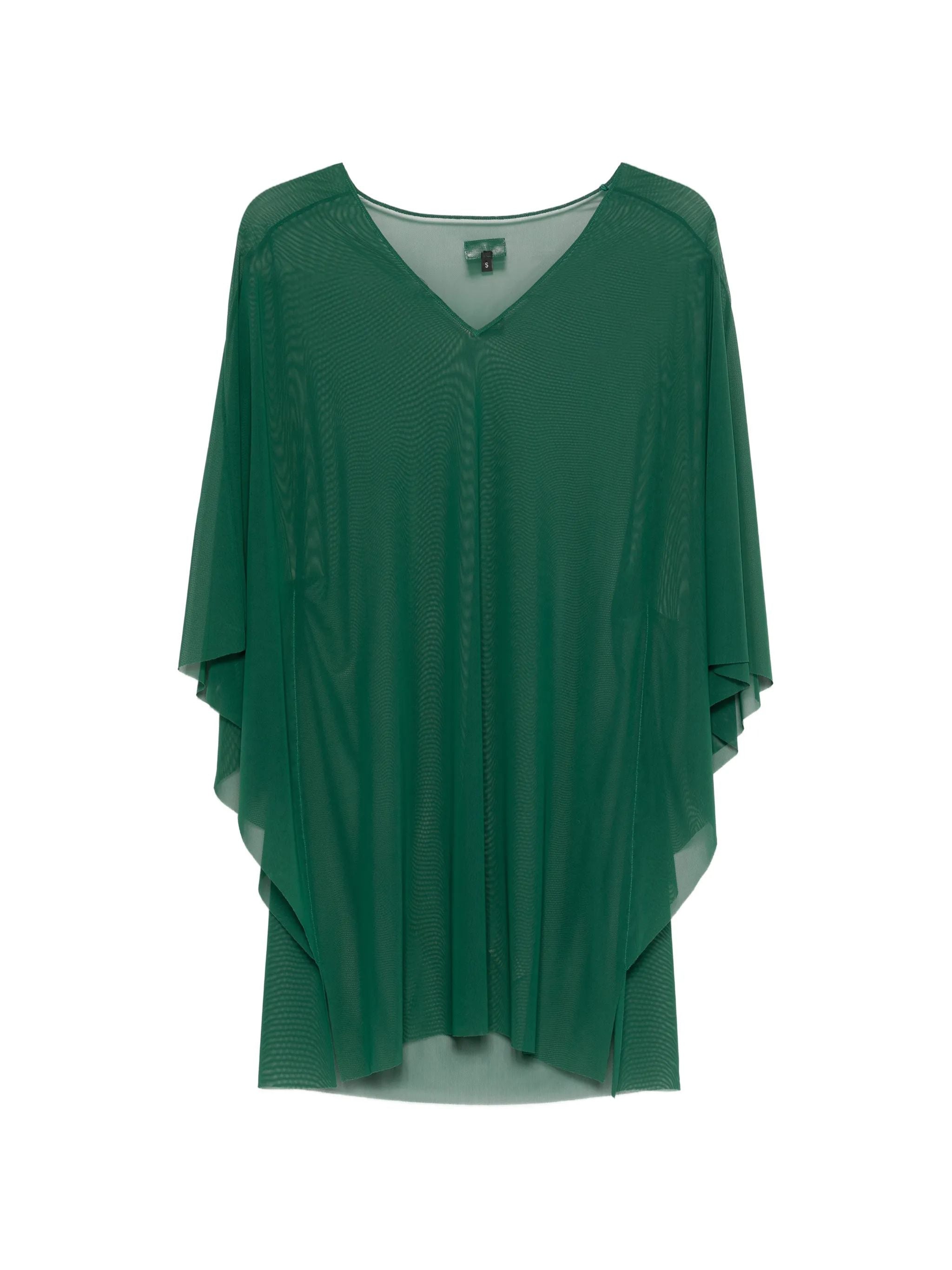 Poncho color smeraldo