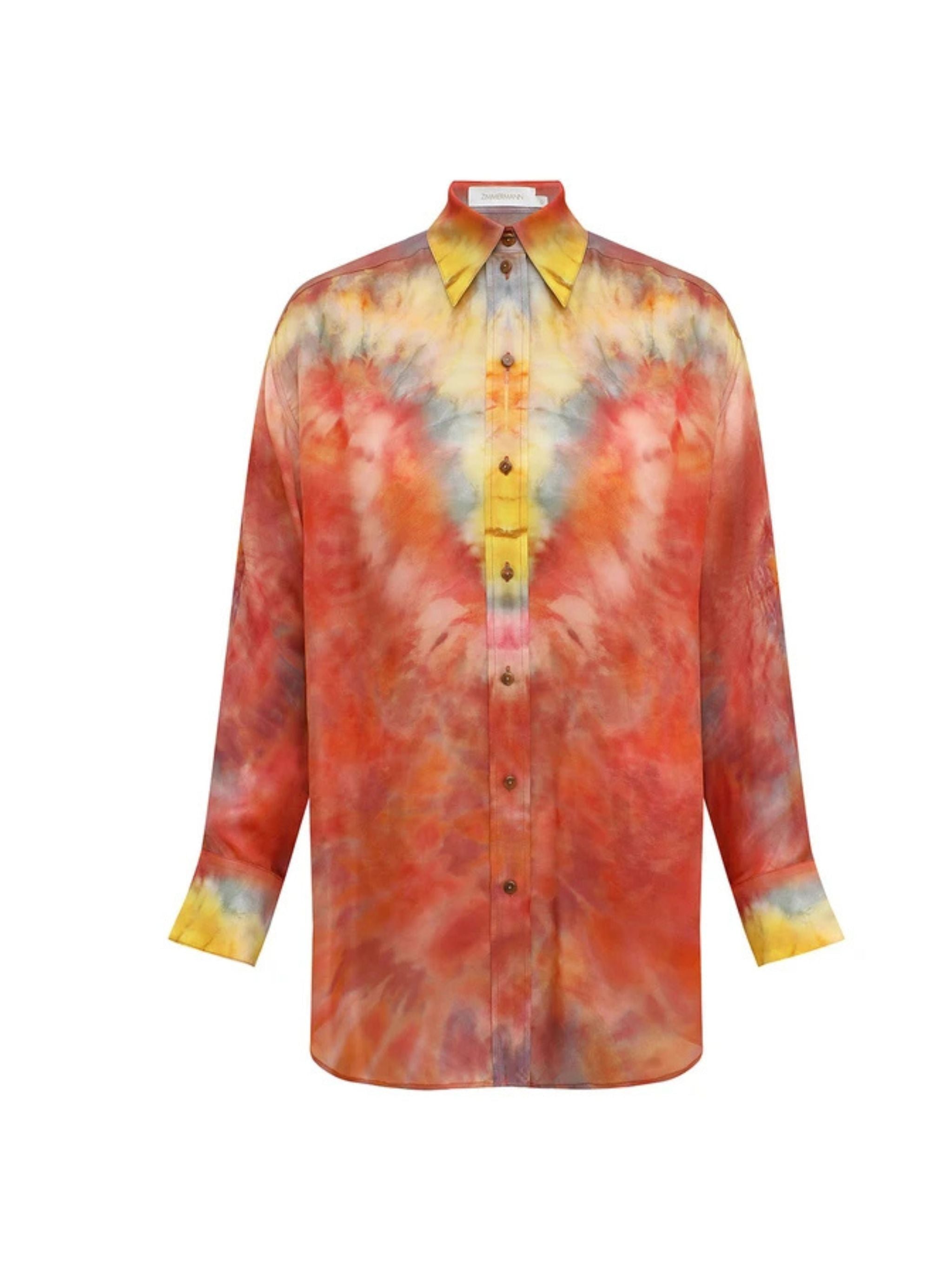 Camicia in raso morbido Alchemy