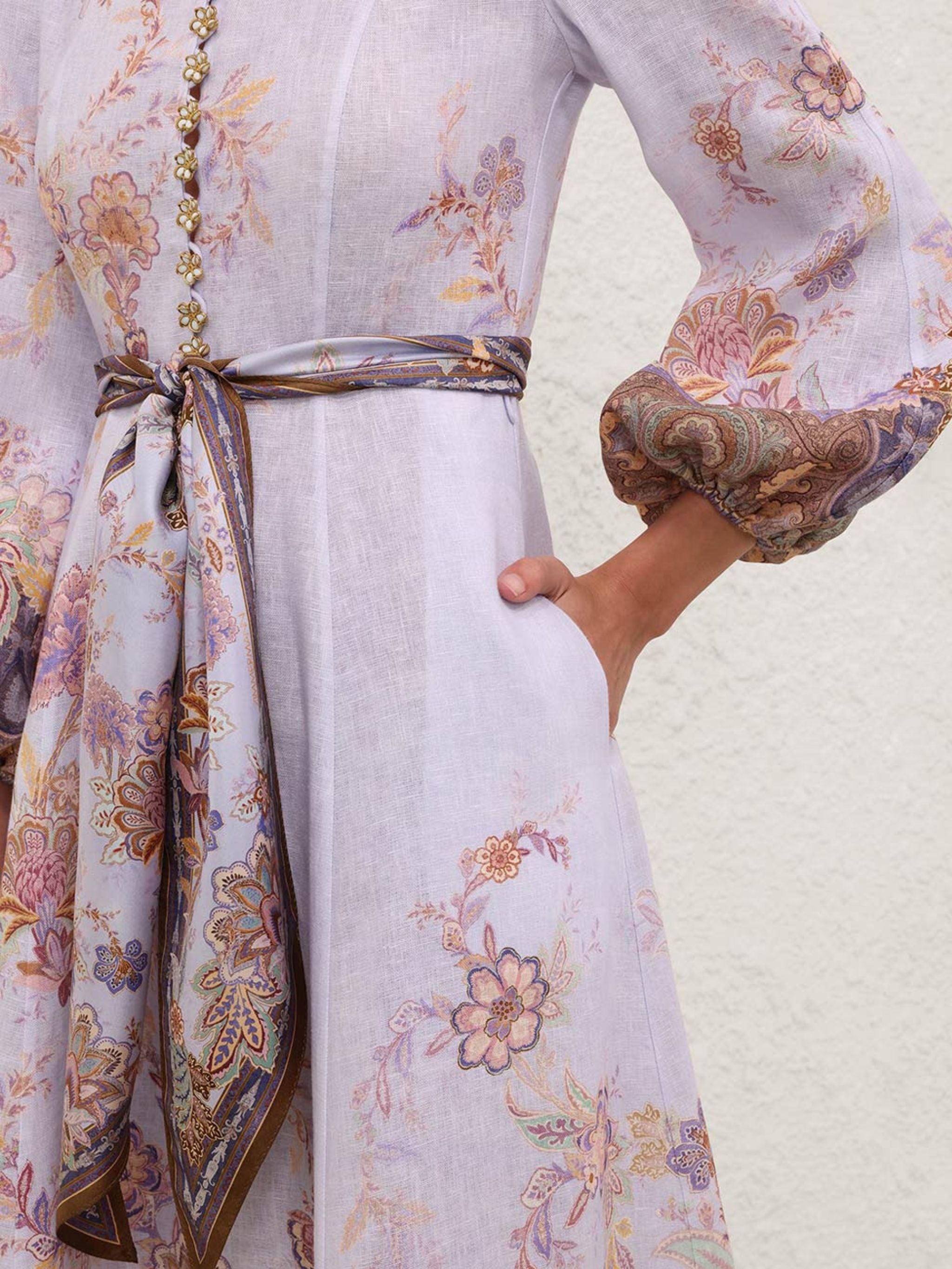 LUNA MIDI DRESS