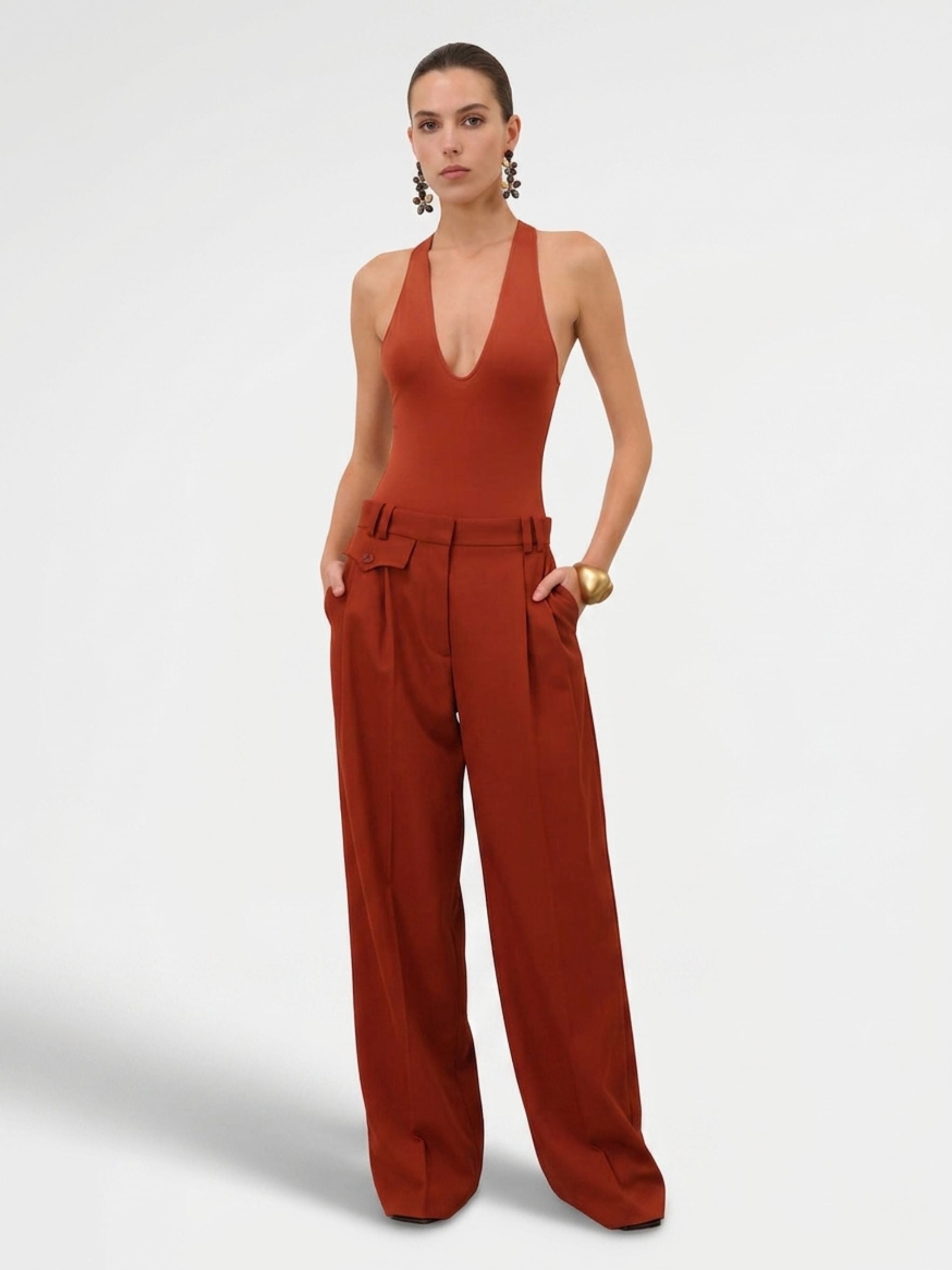 LUNA PLUNGE BODY SUITE