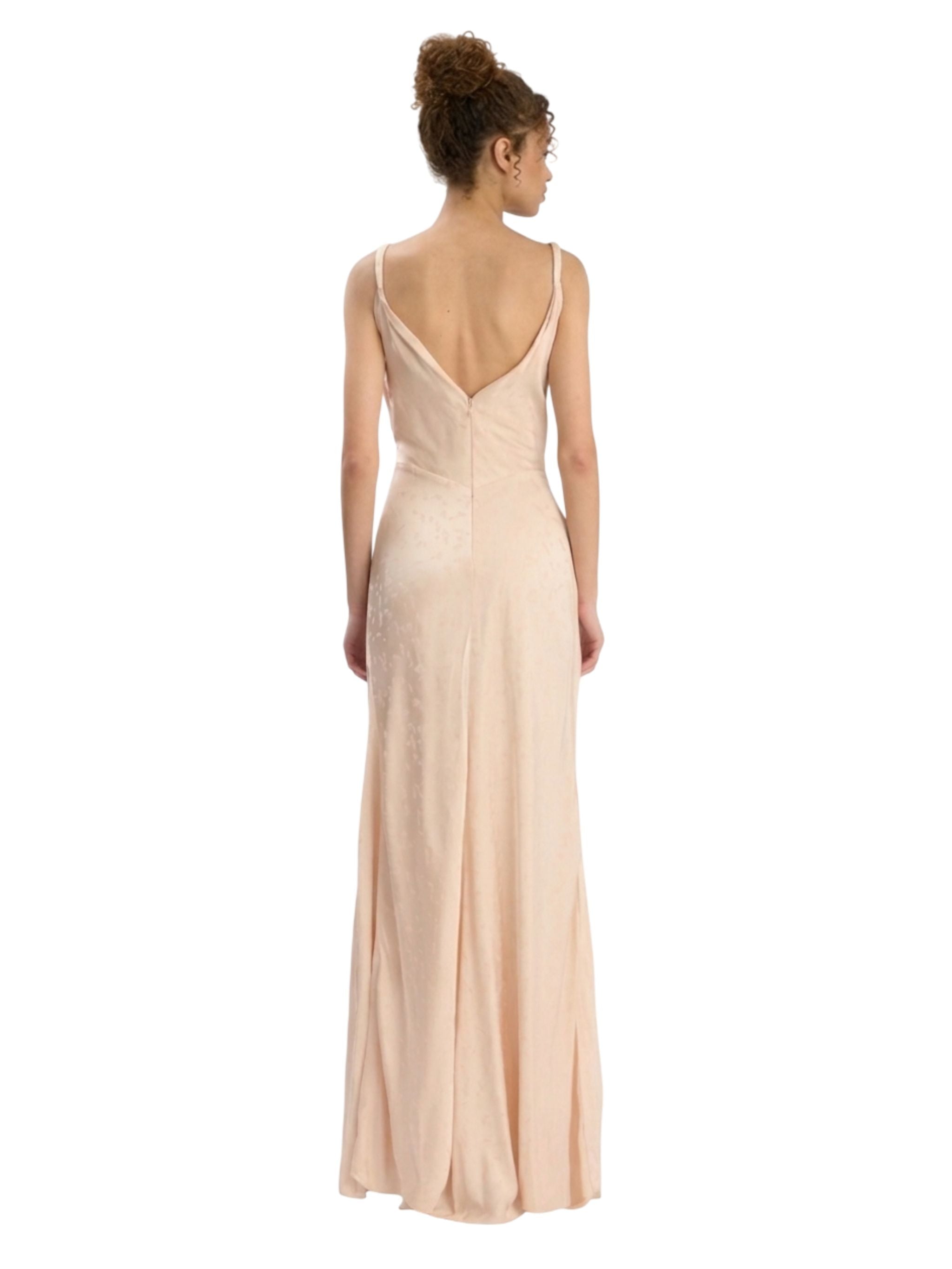 SLEEVELESS TWIST DRESS