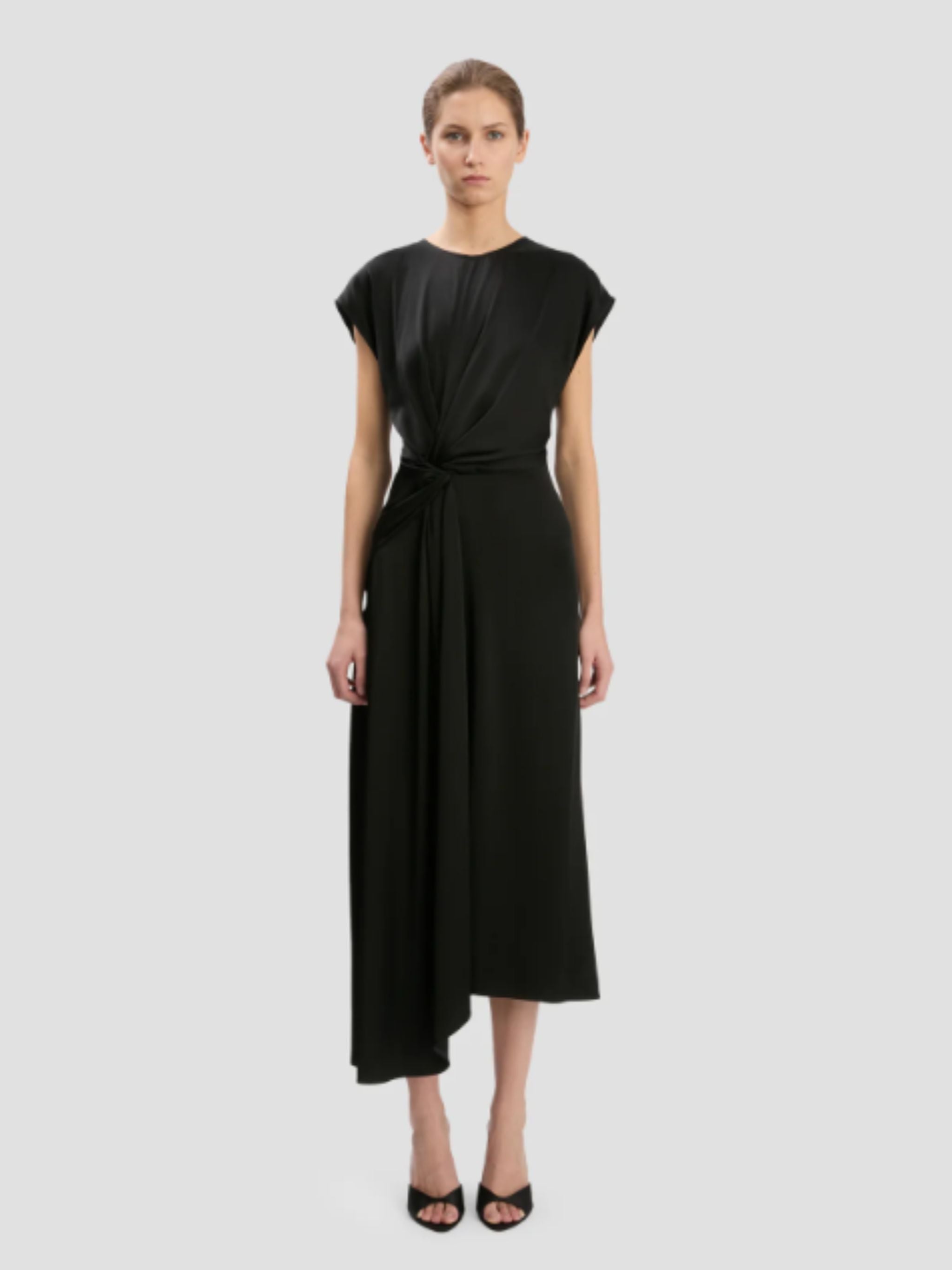 TWIST WAIST DRESS