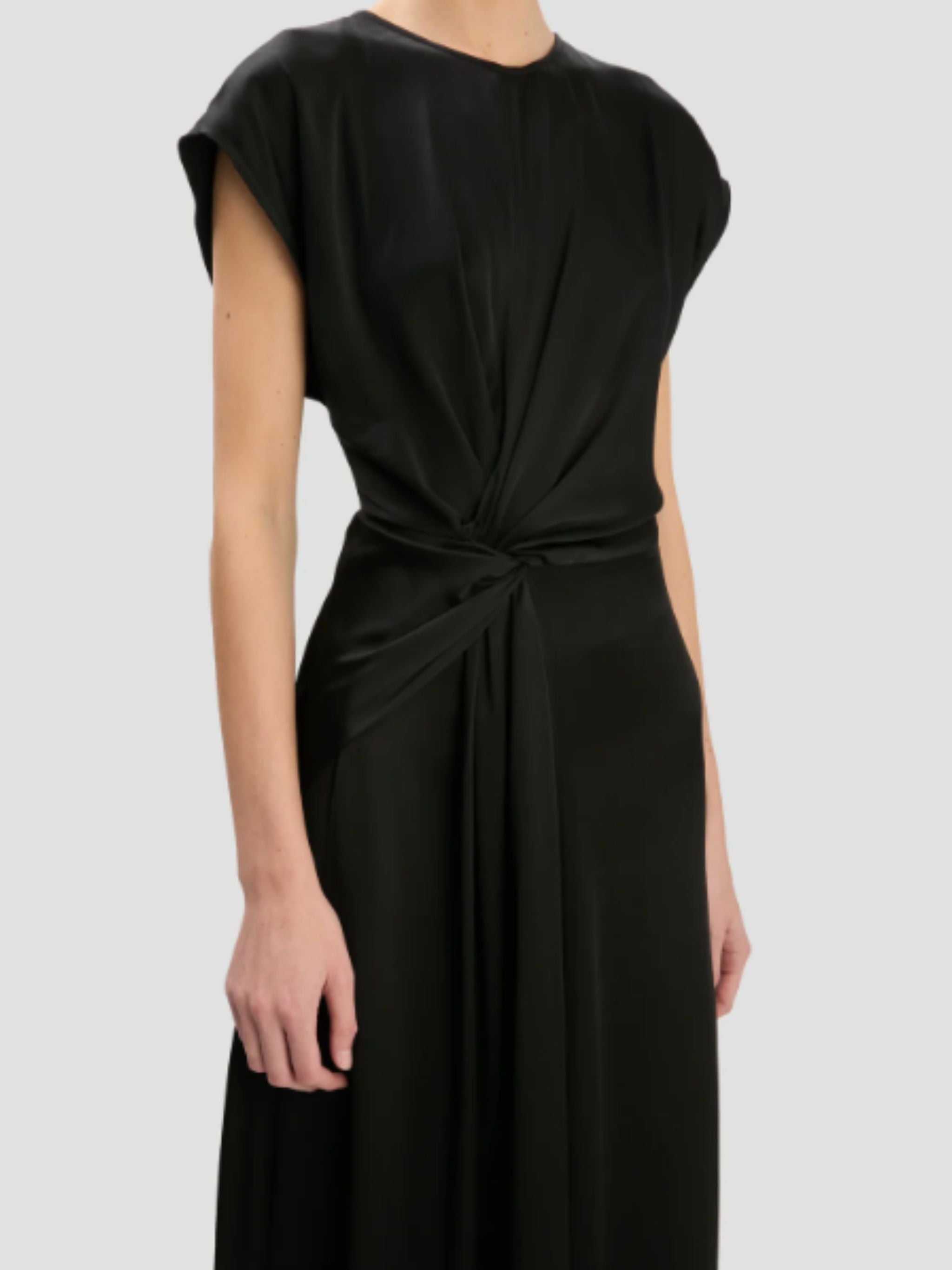 TWIST WAIST DRESS