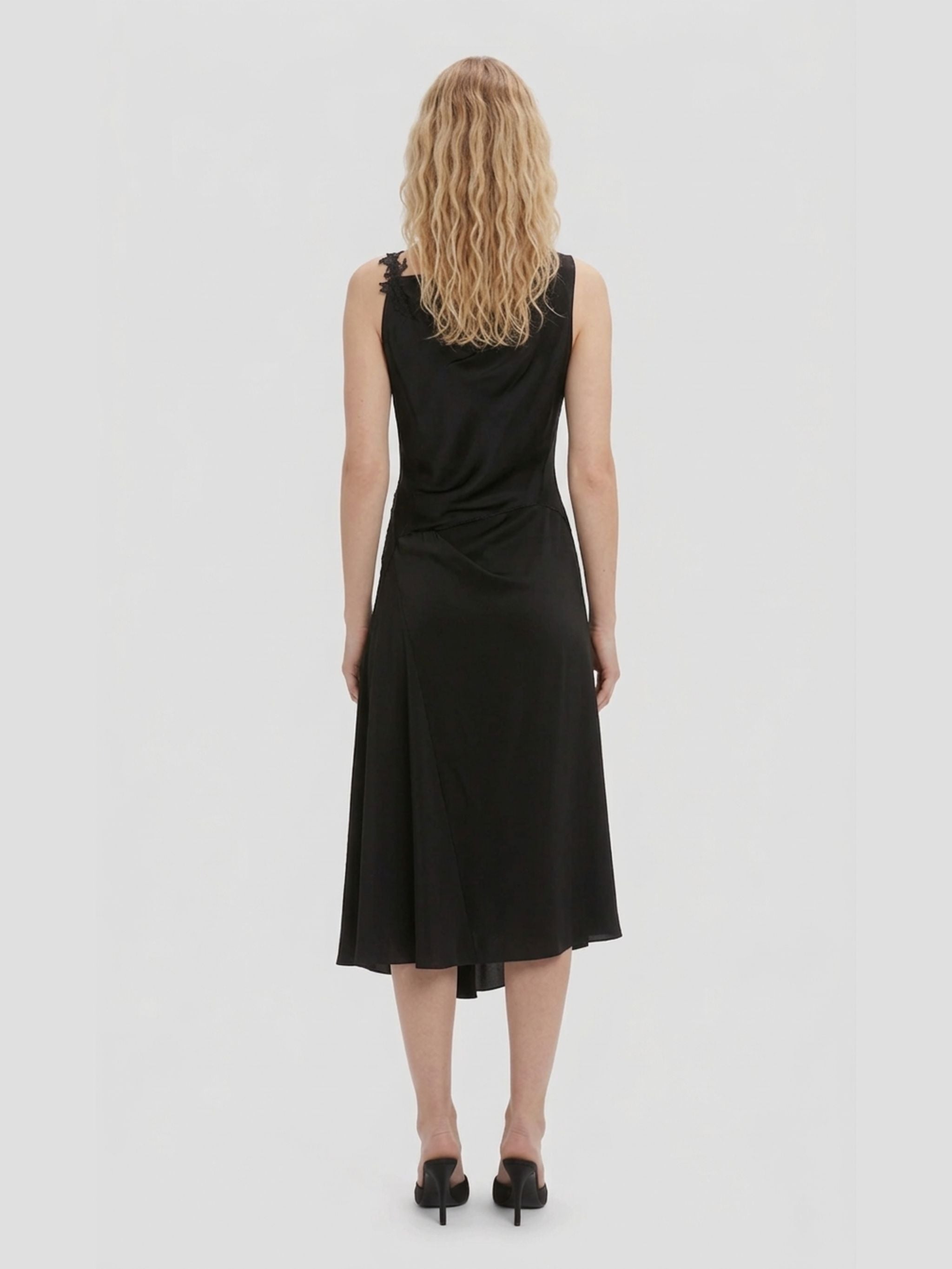 LACE STRAP DRESS