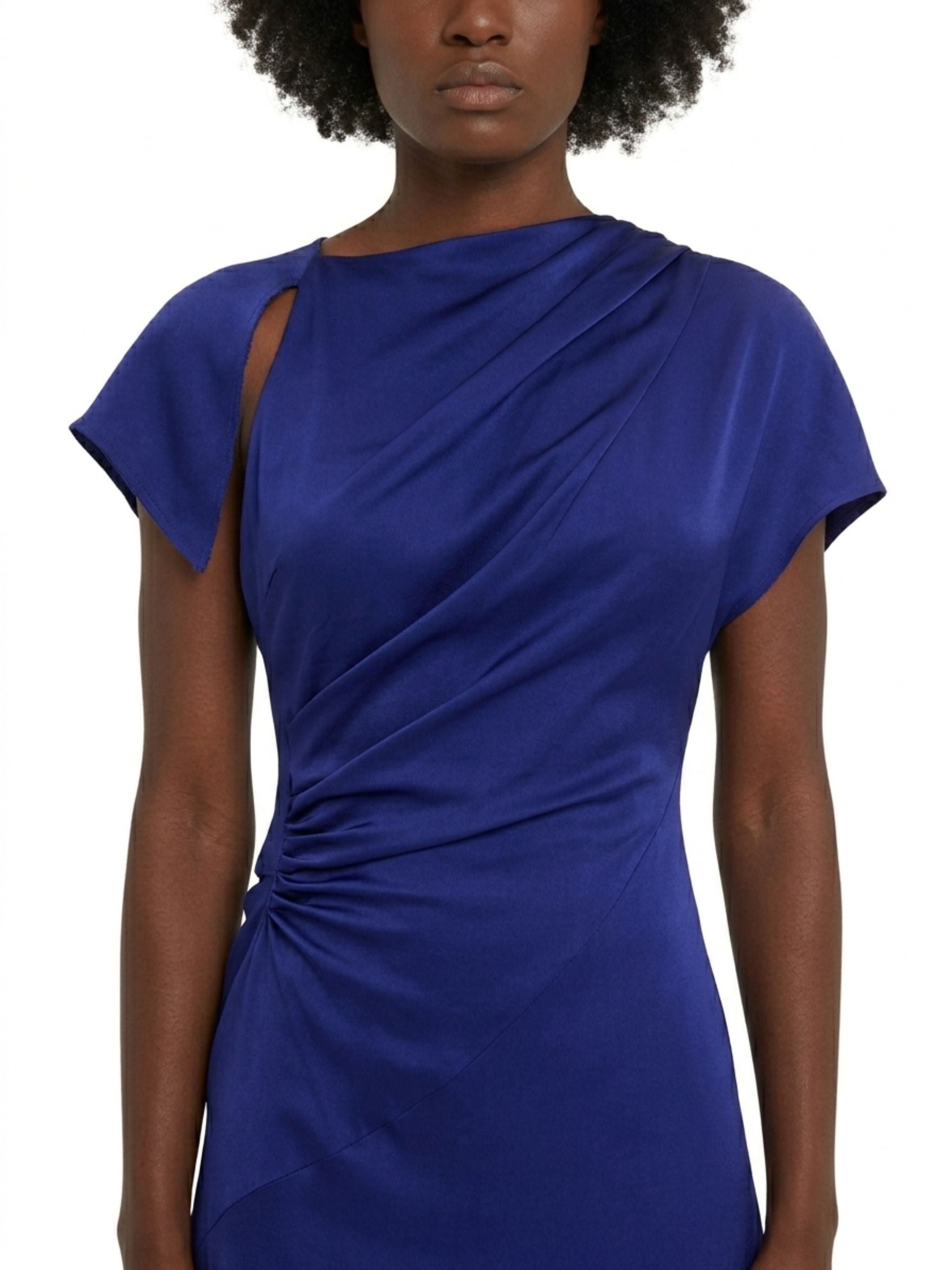 ASYMMETRIC TWIST DRESS