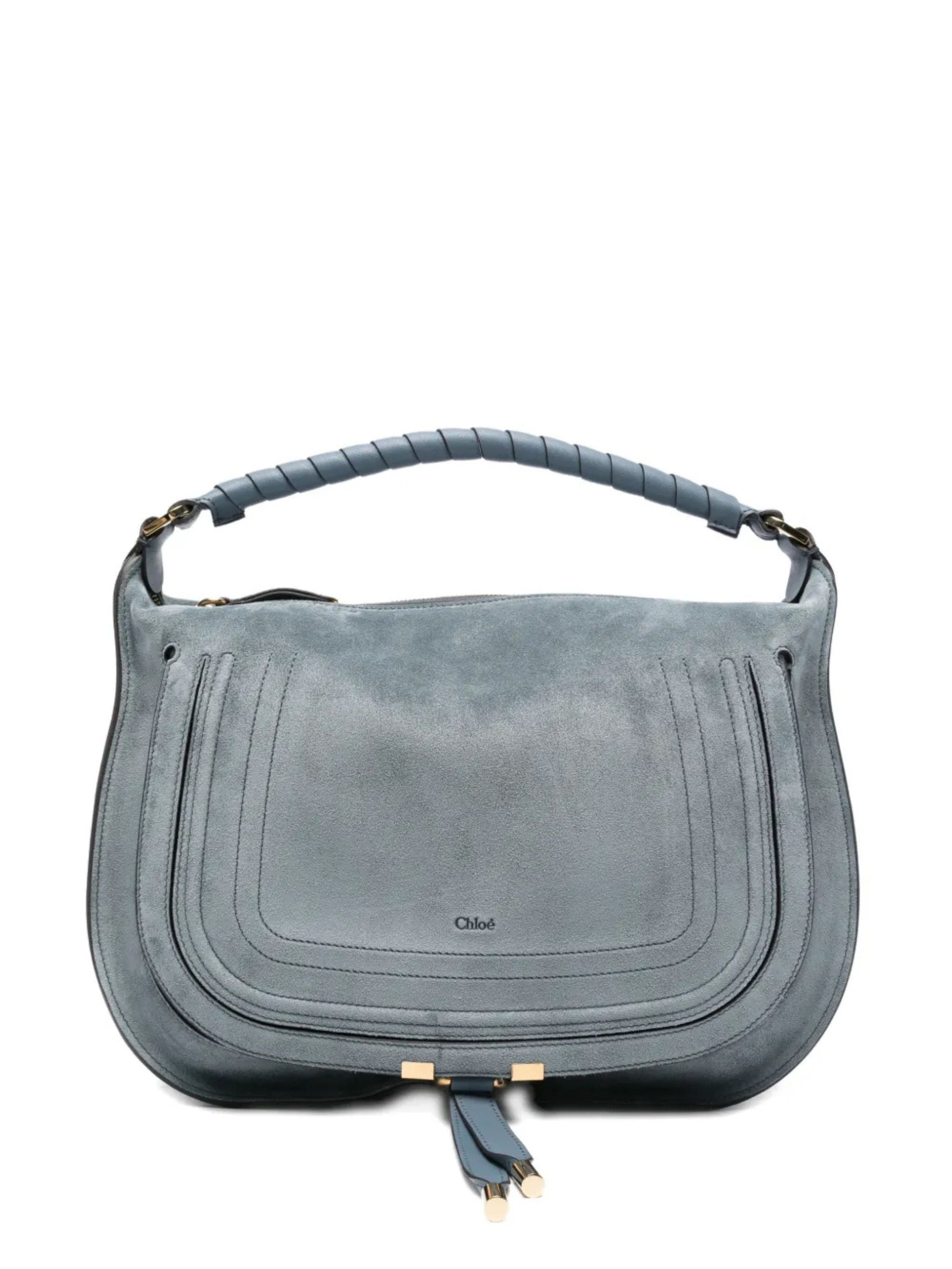 Medium top-handle shoulder bag
