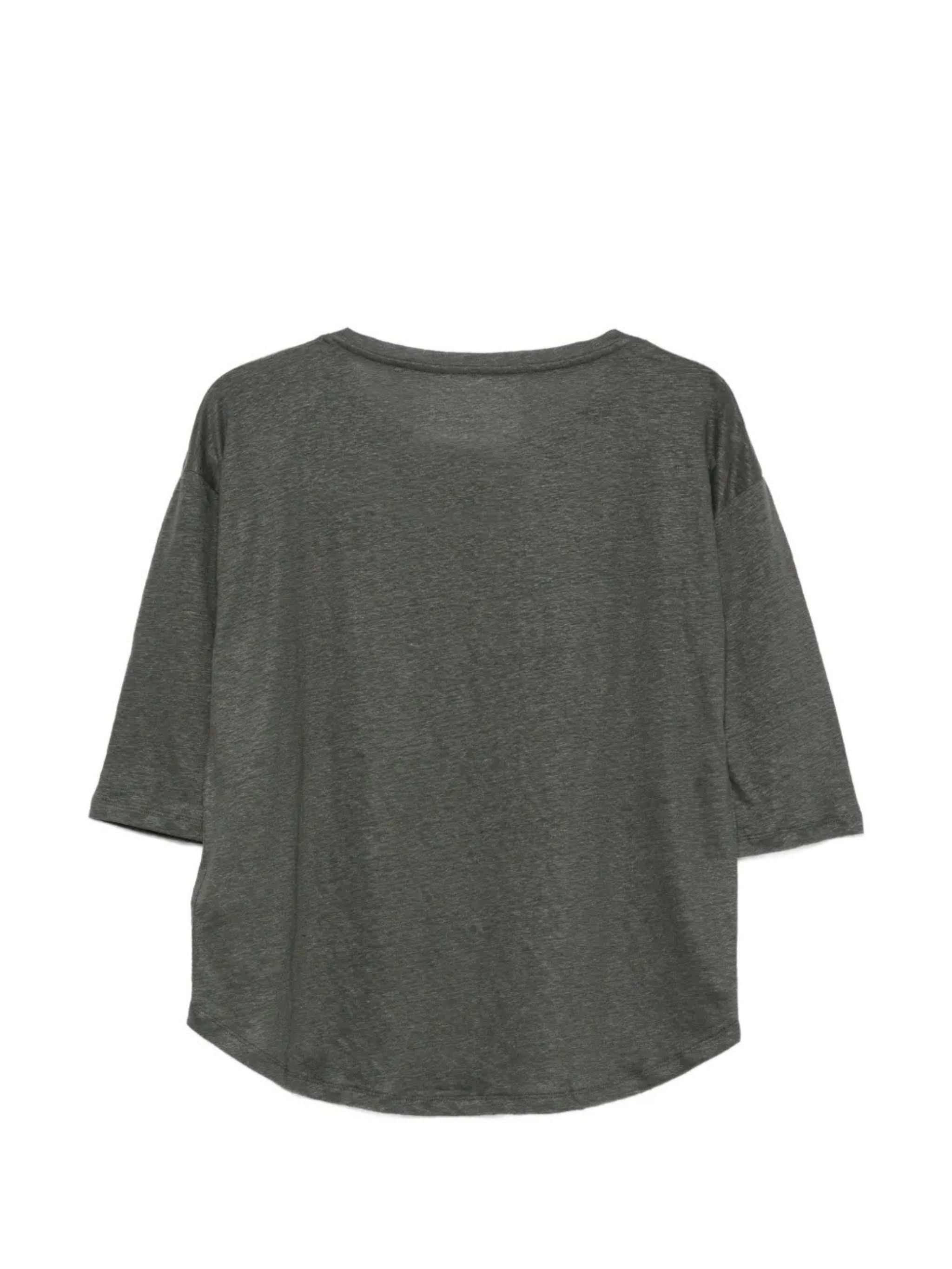 T-shirt con scollo a barca Elephant