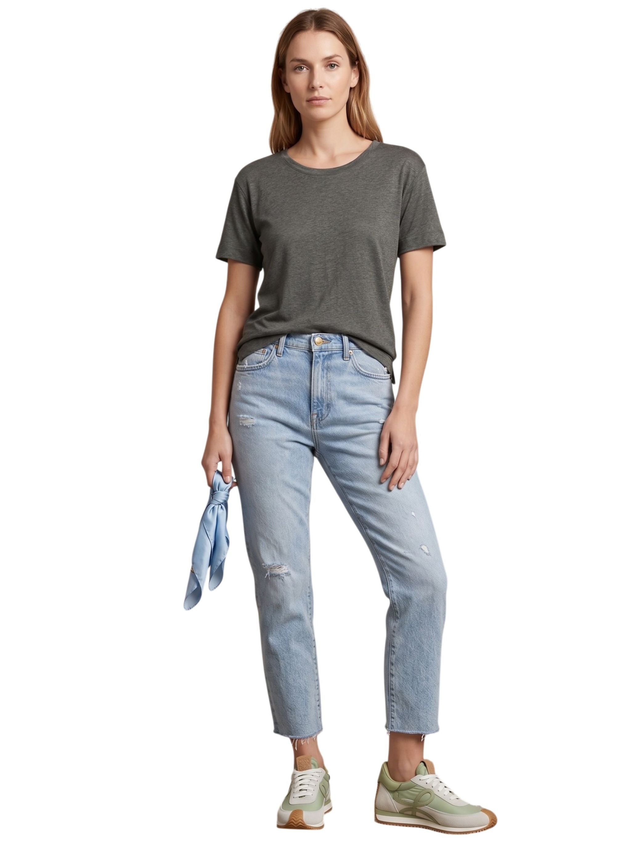 T SHIRT PARICOLLO BOXY