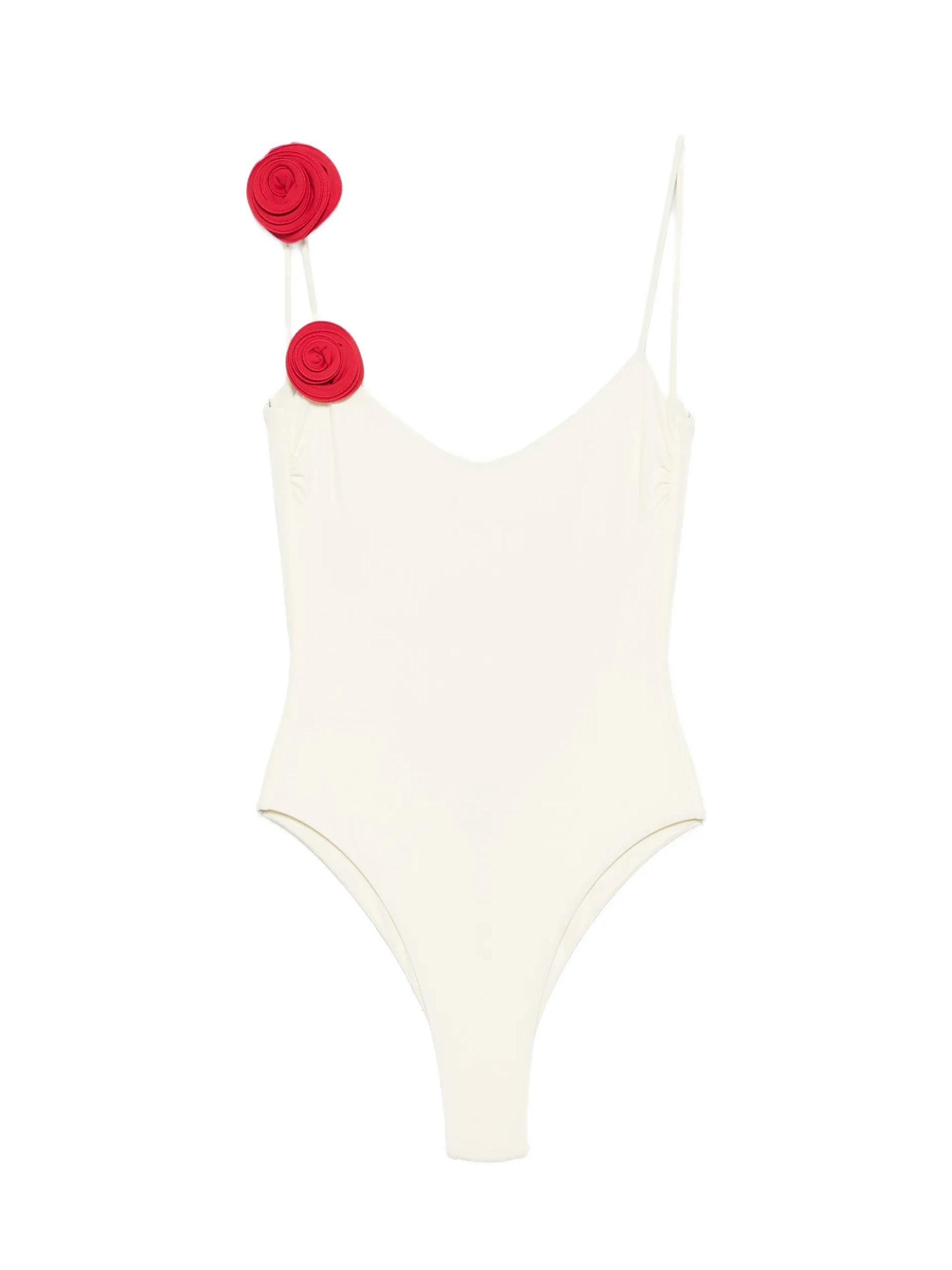Costume intero Ashar con applicazione rose