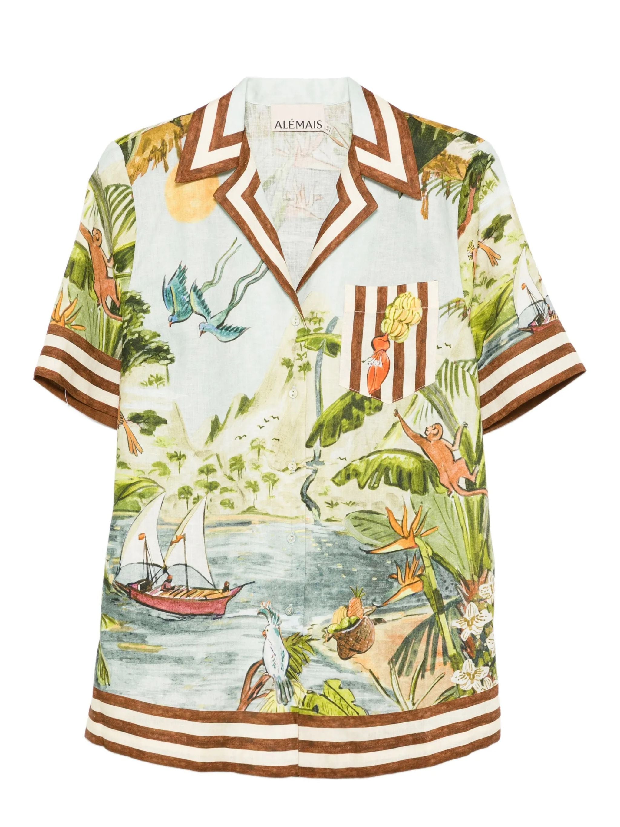 Camicia in lino Toucan