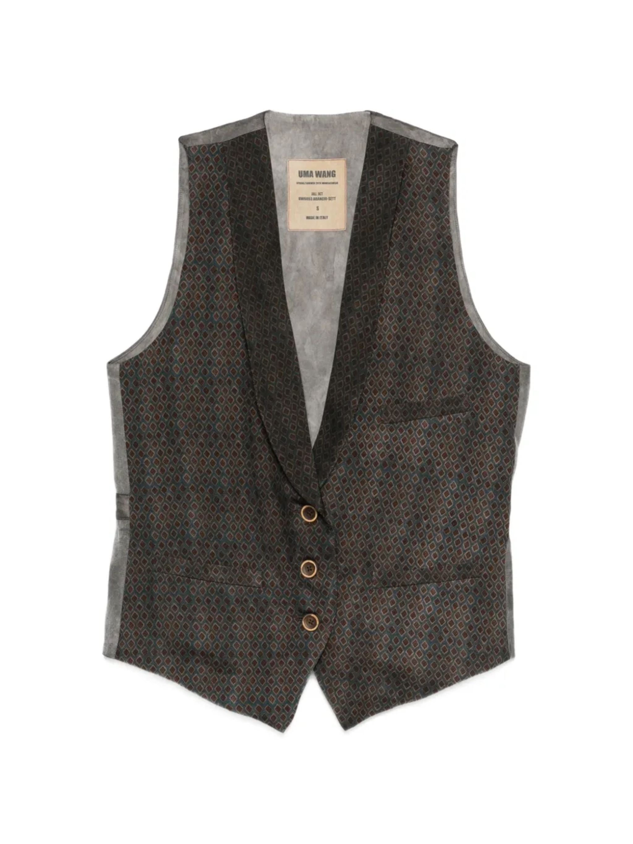 GILET IN SETA