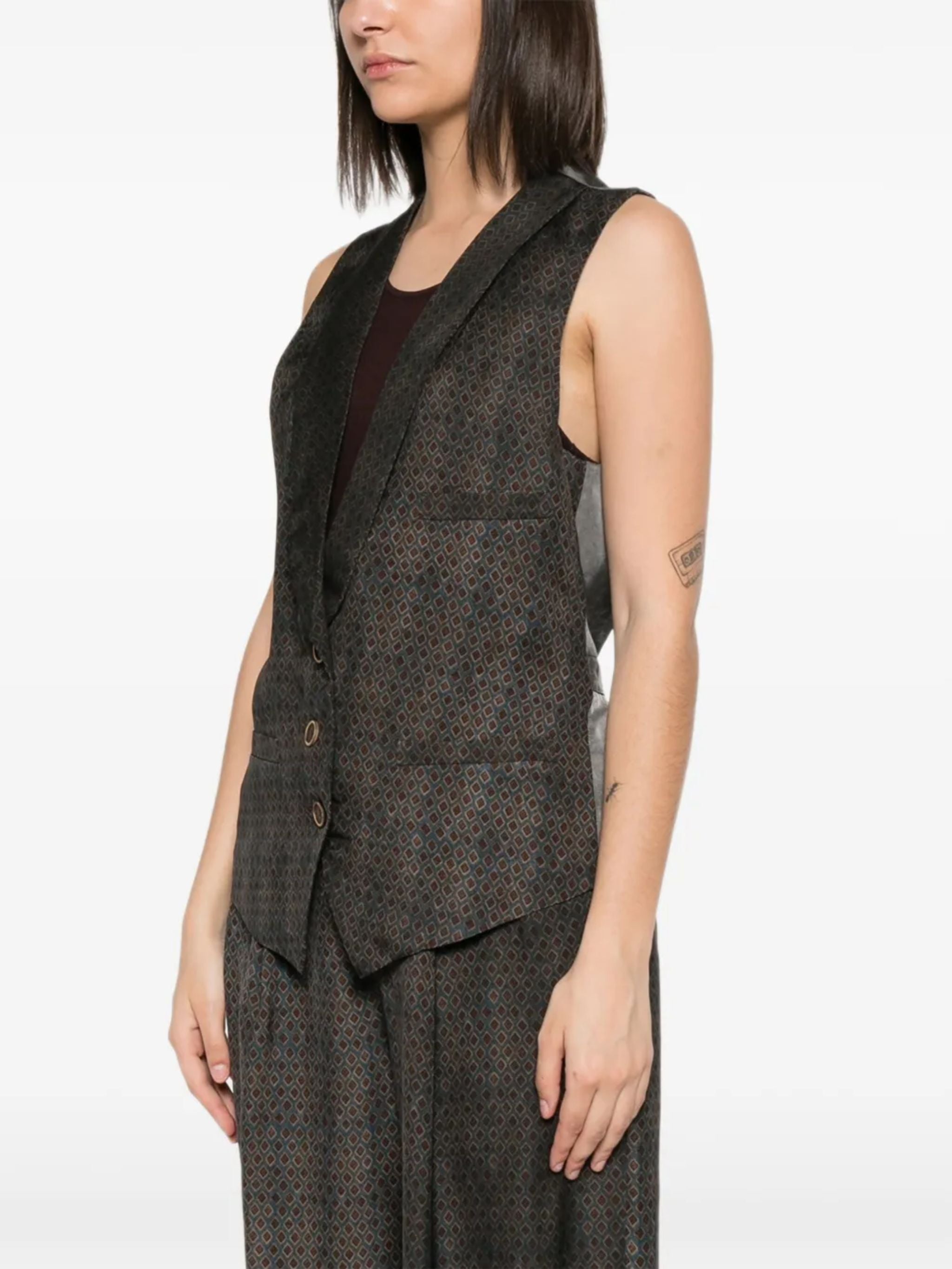 GILET IN SETA