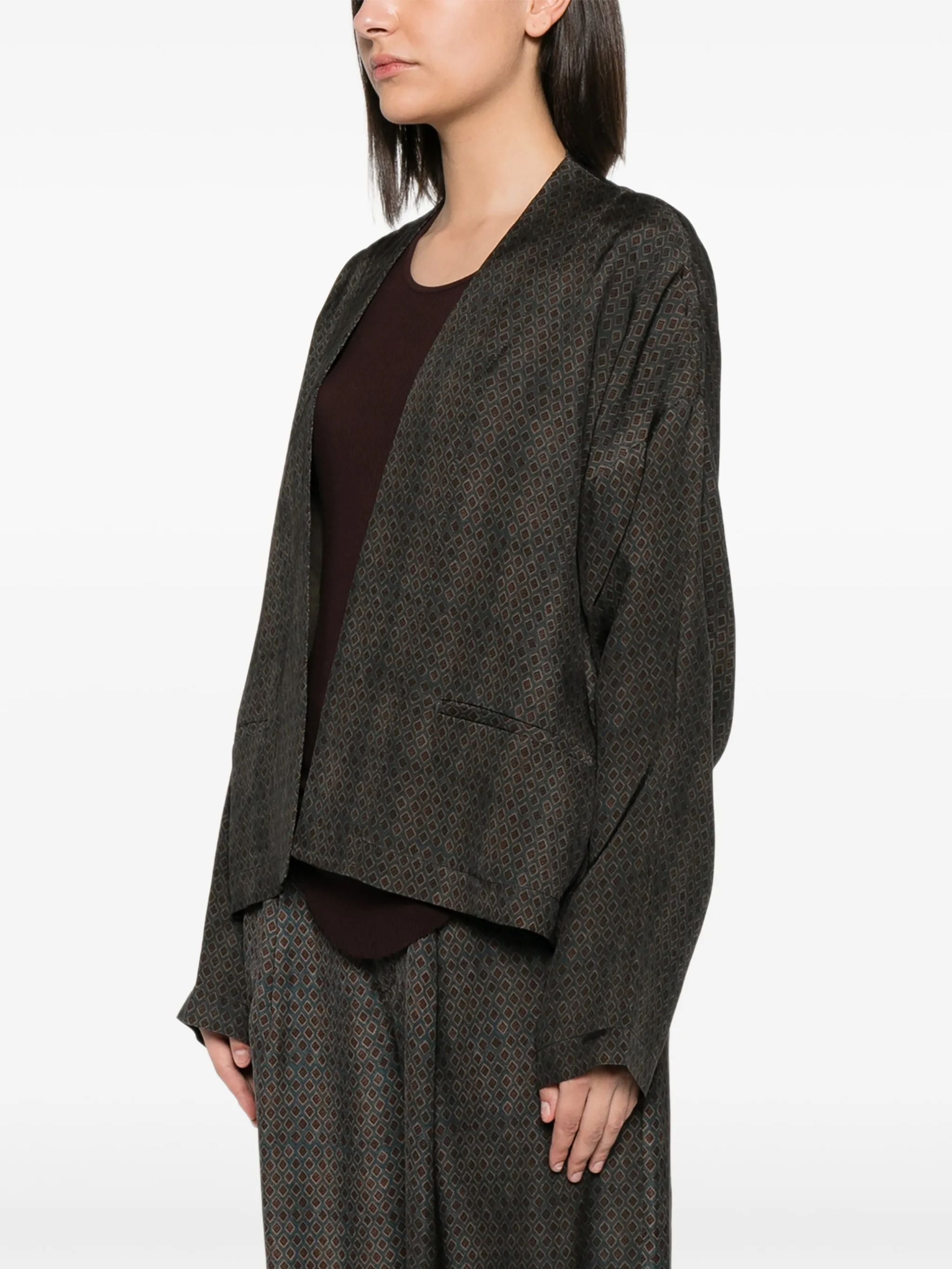 GIACCA KIMONO IN SETA
