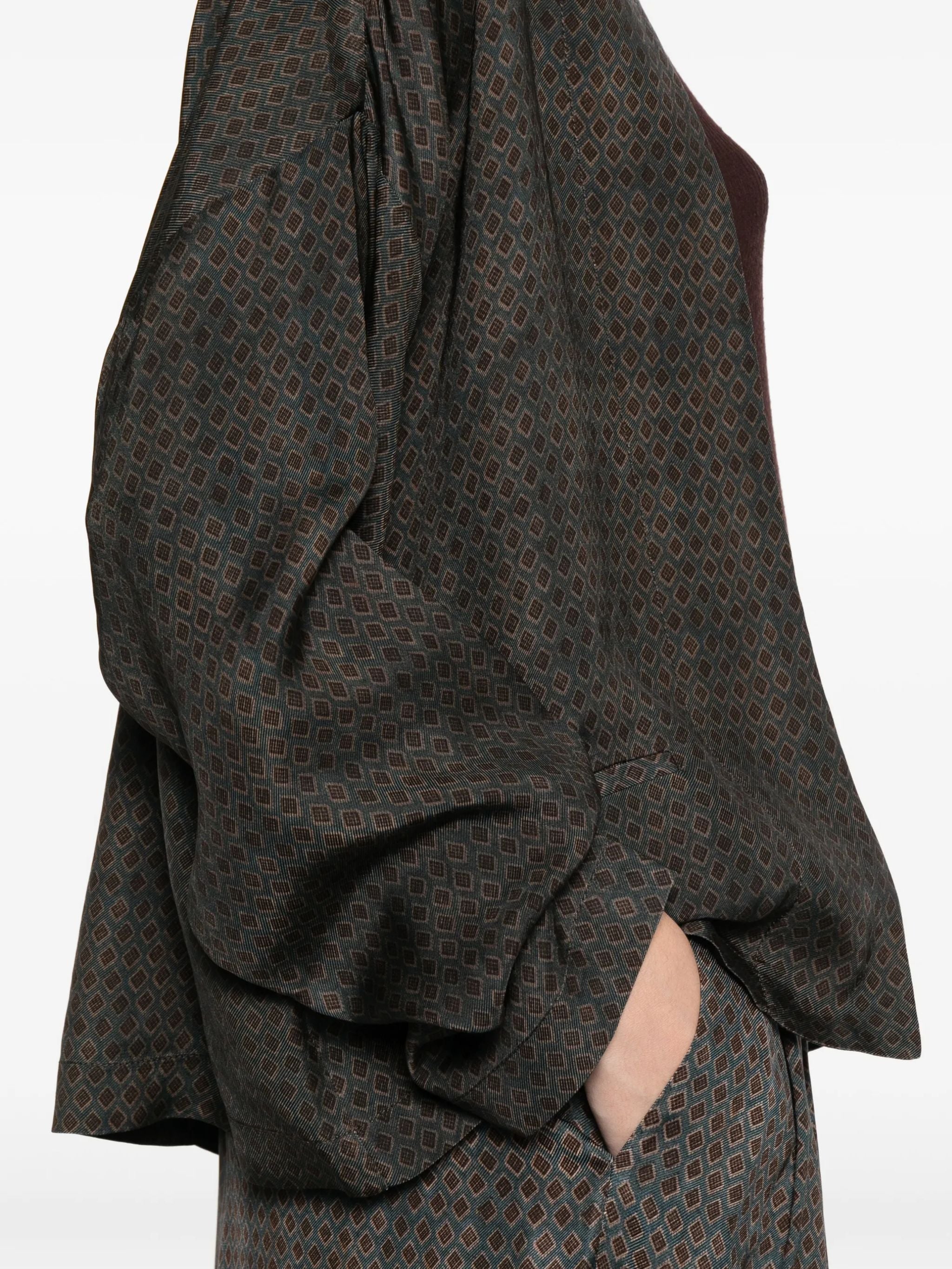 GIACCA KIMONO IN SETA