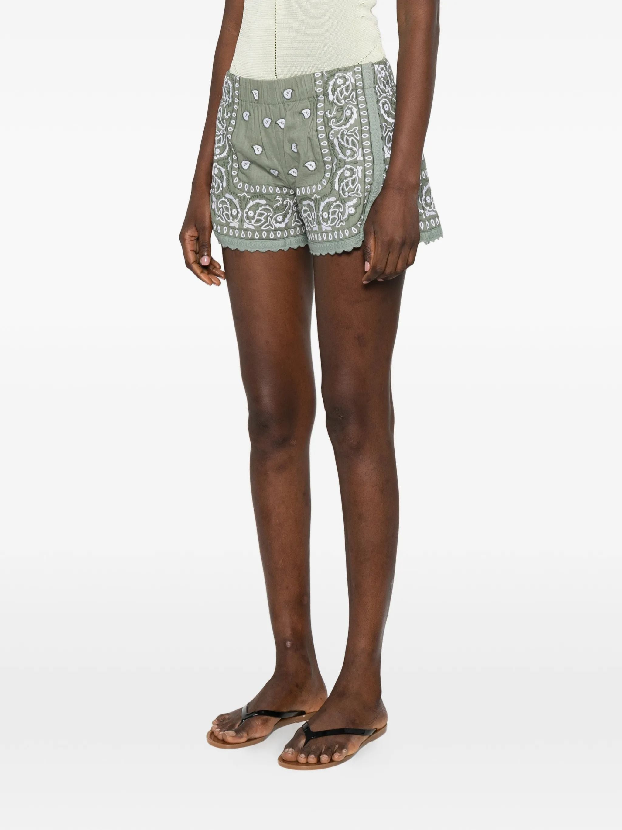 Shorts Bandana Khaki