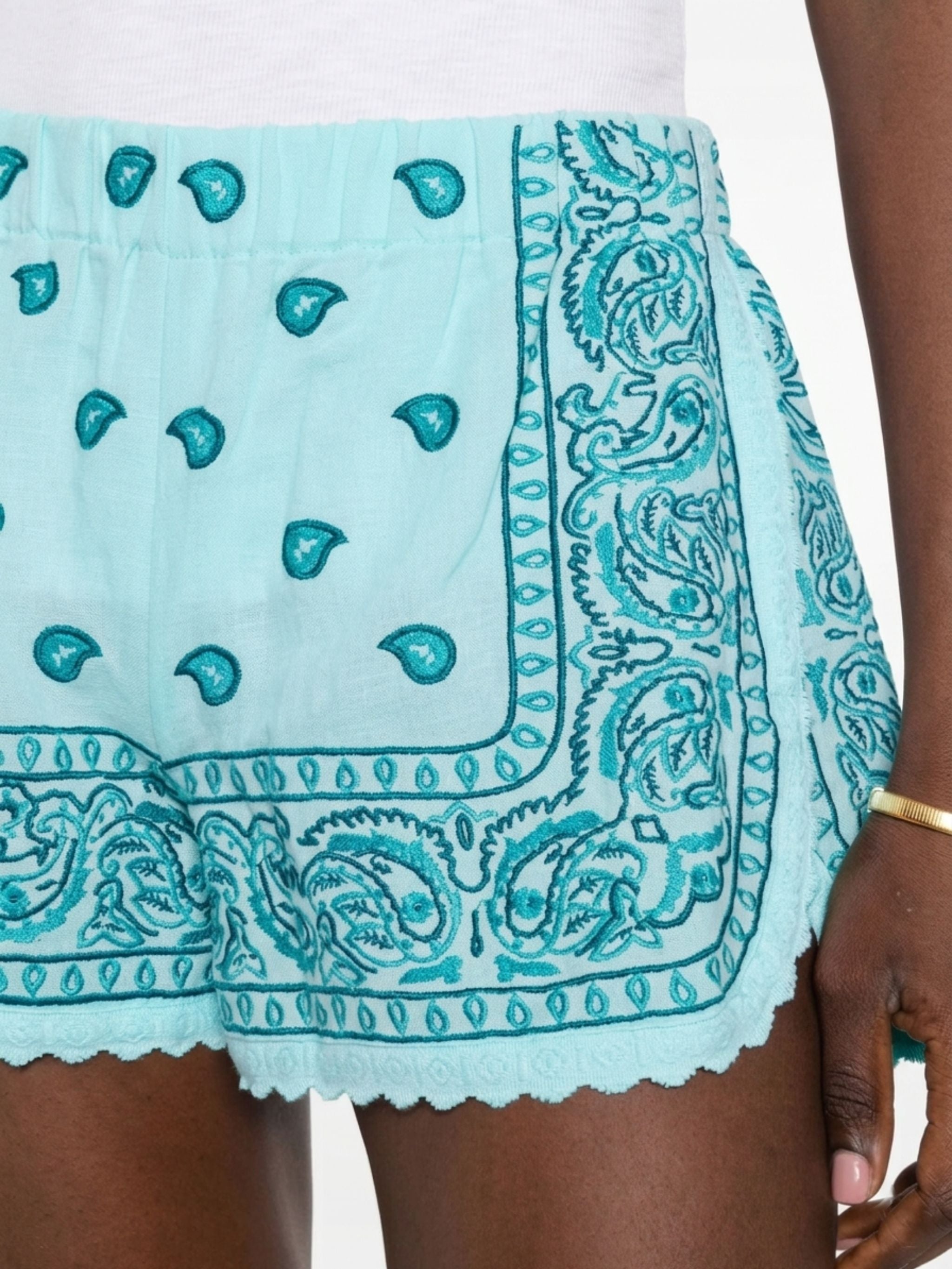 Shorts con stampa Marine