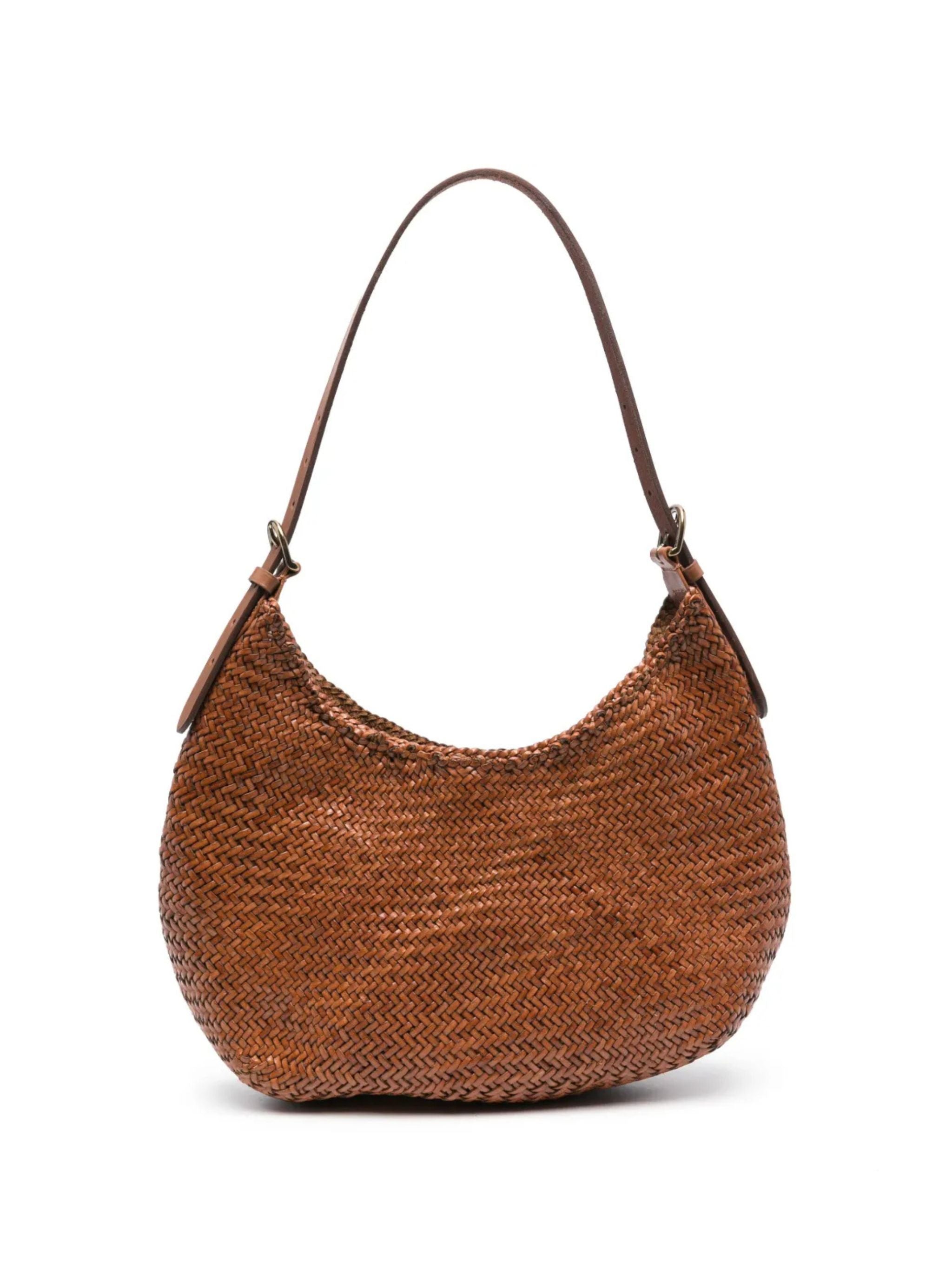 Borsa Mezza Luna Tan