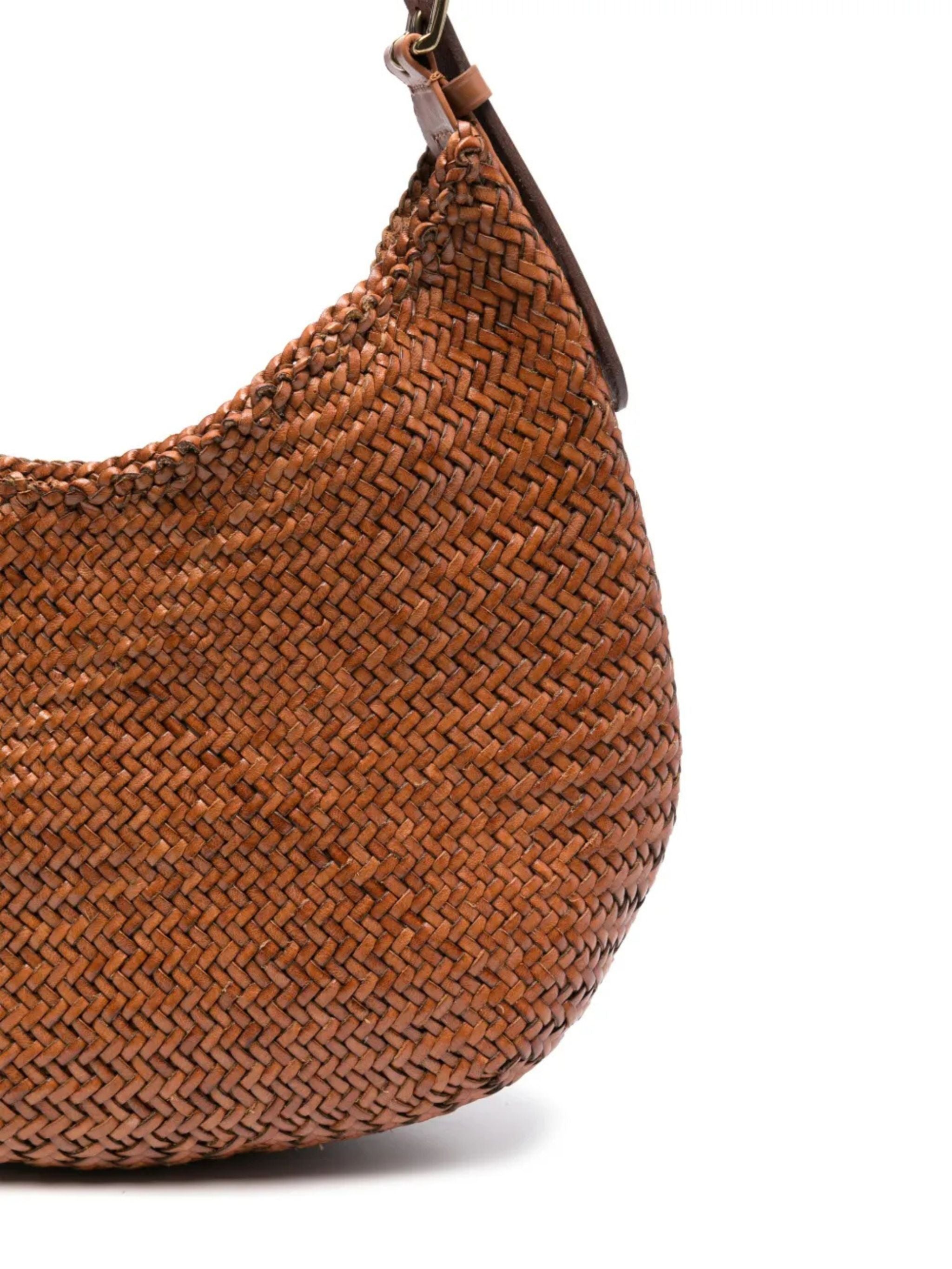Borsa Mezza Luna Tan