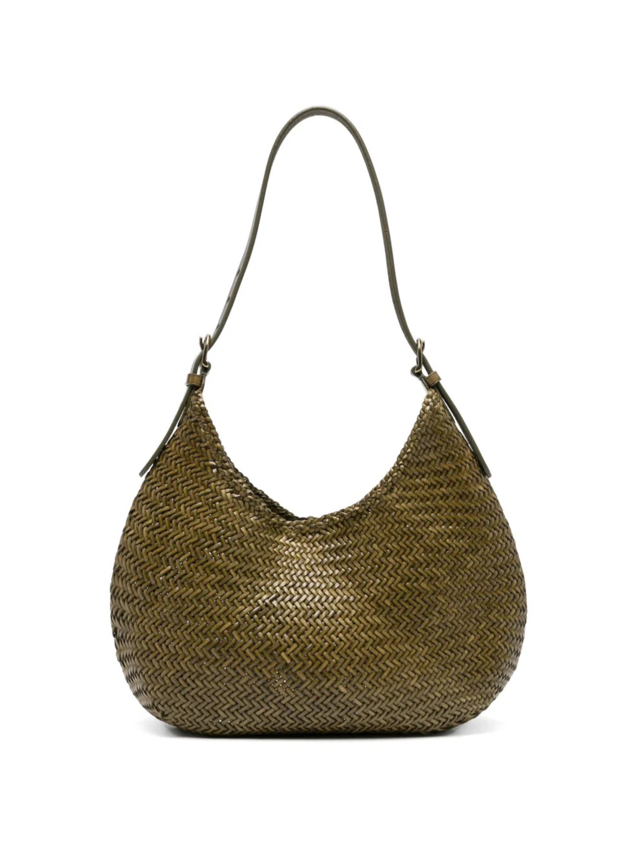 Borsa Mezza Luna Khaki