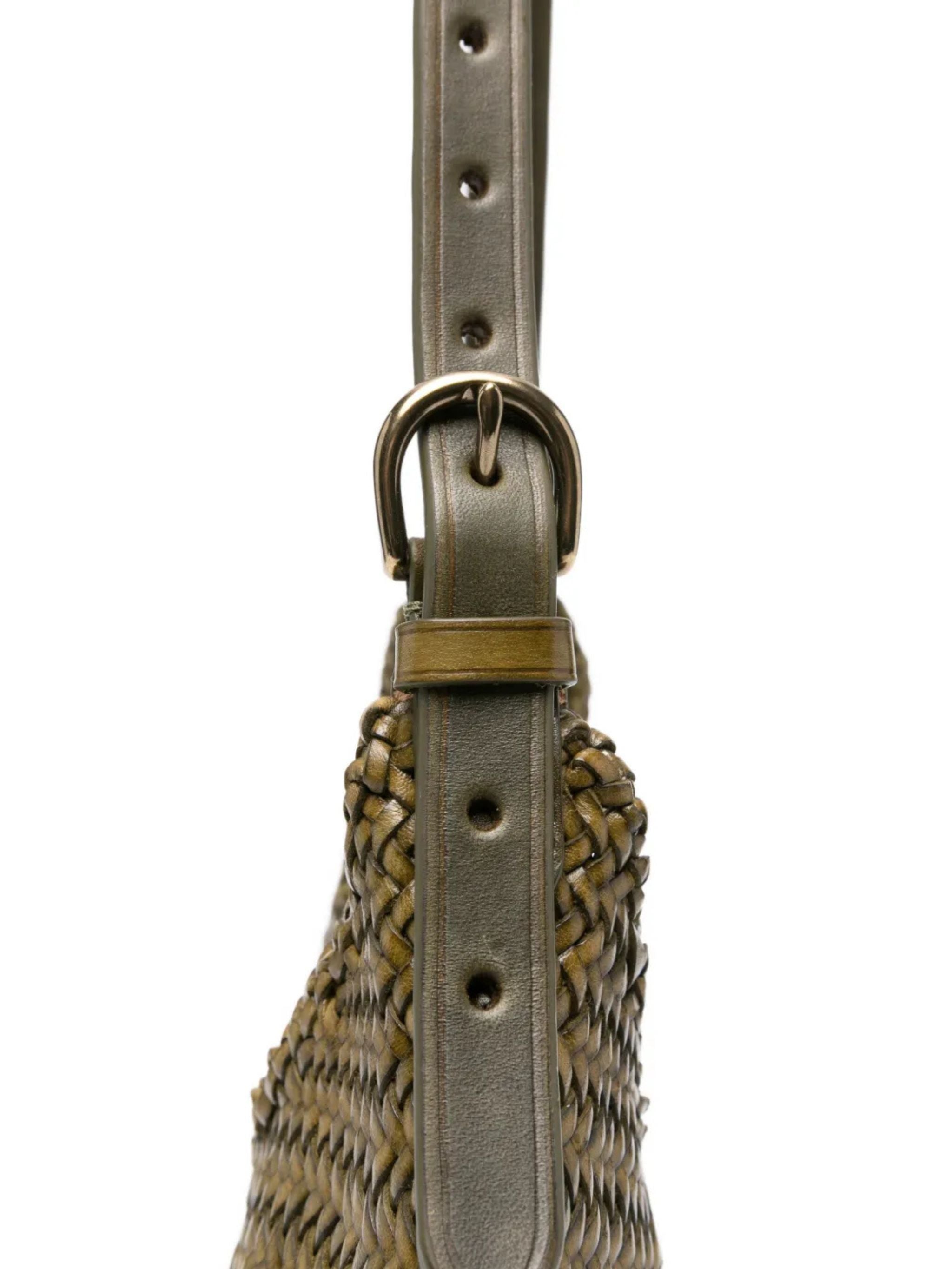 Borsa Mezza Luna Khaki