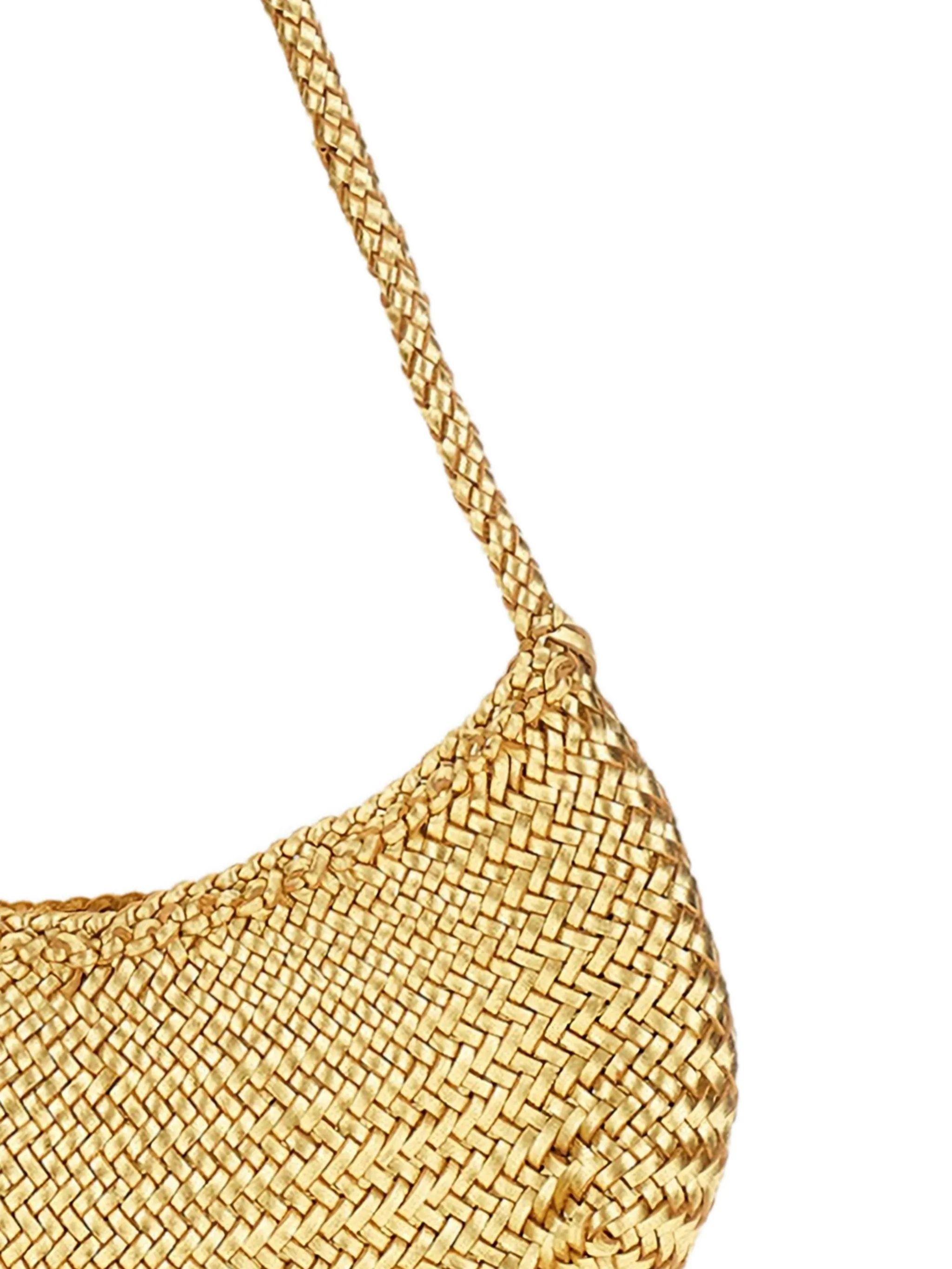 Borsa Luna piccola Gold