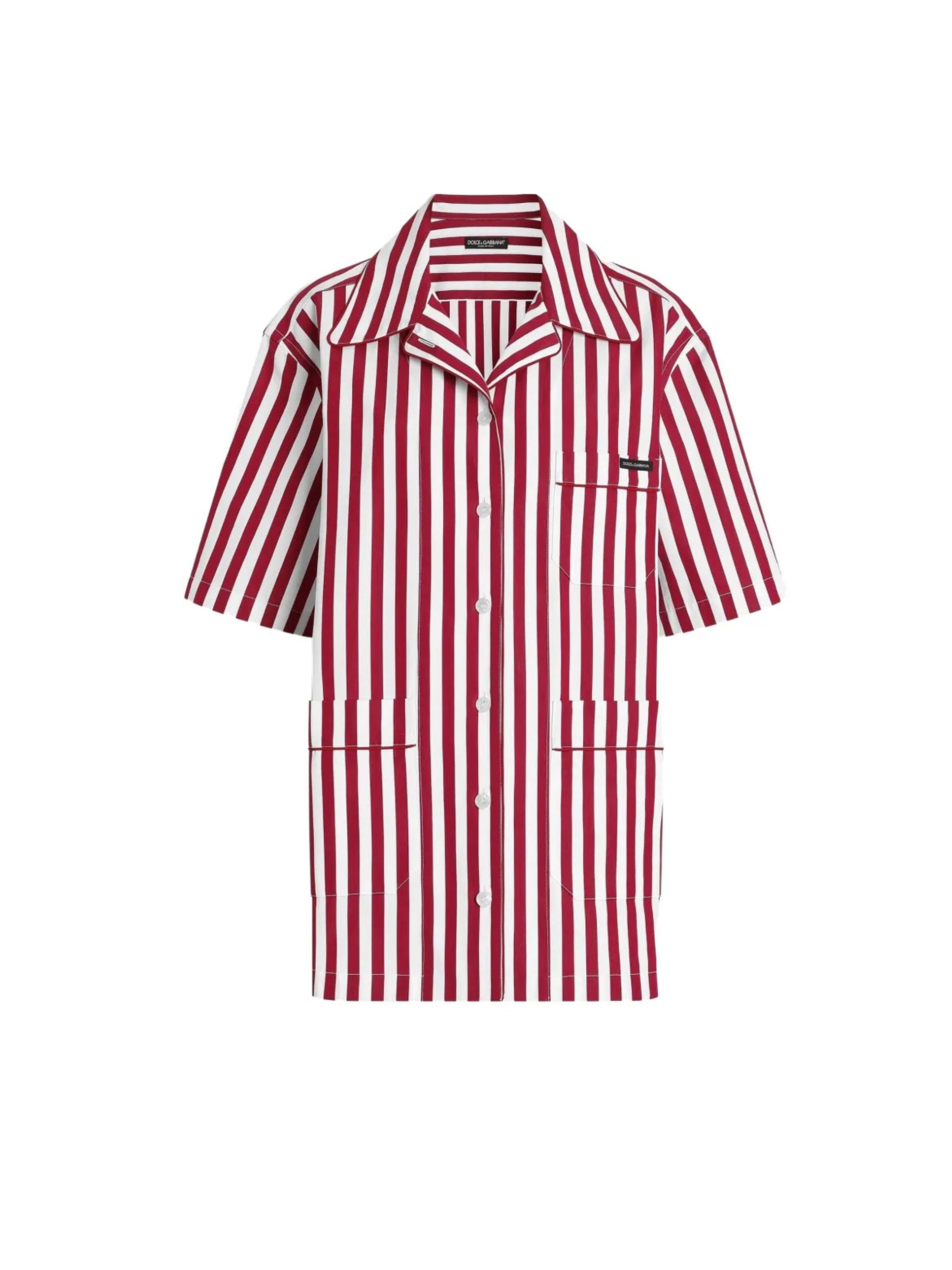 Striped cotton shirt
