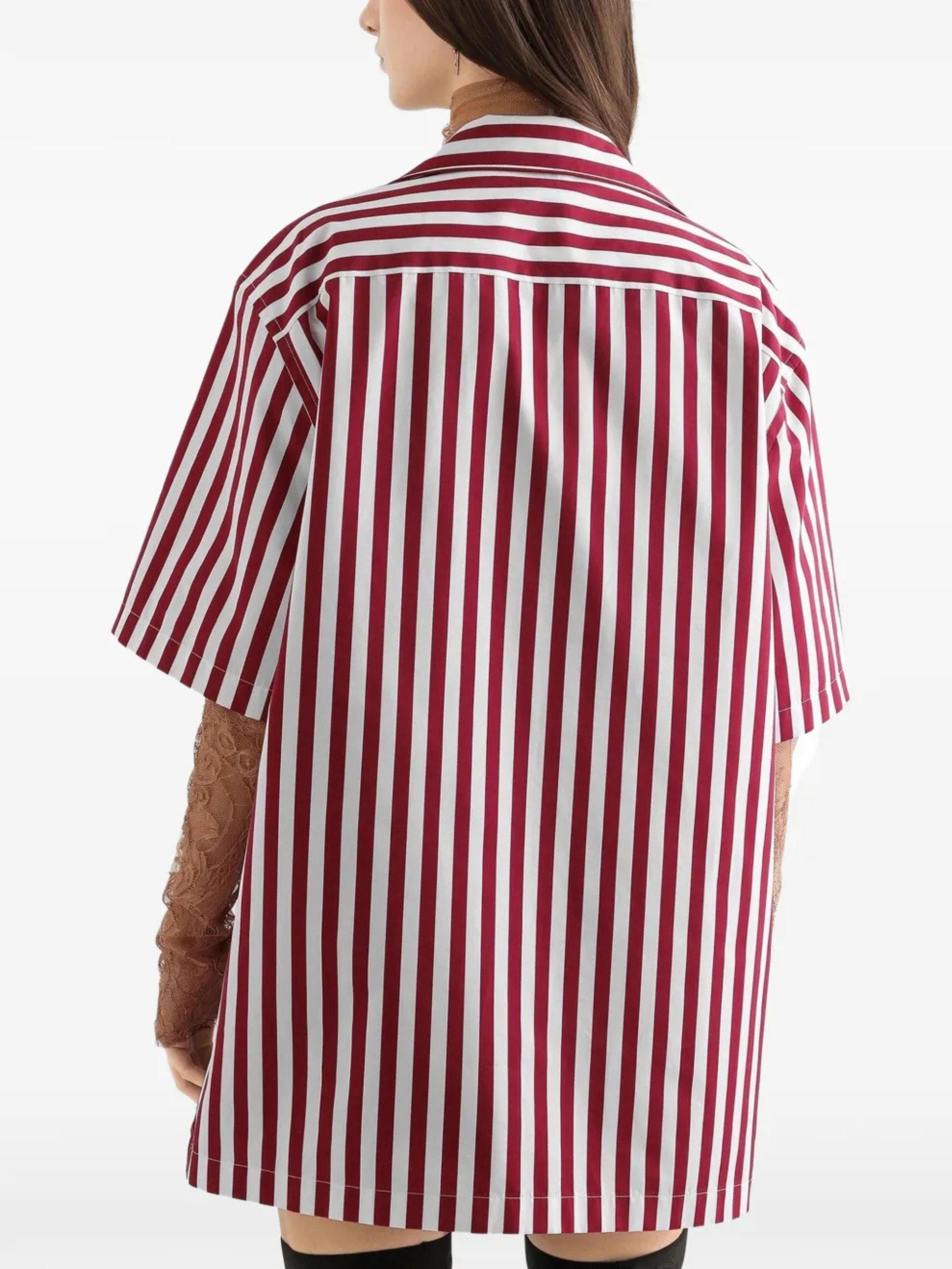 Striped cotton shirt