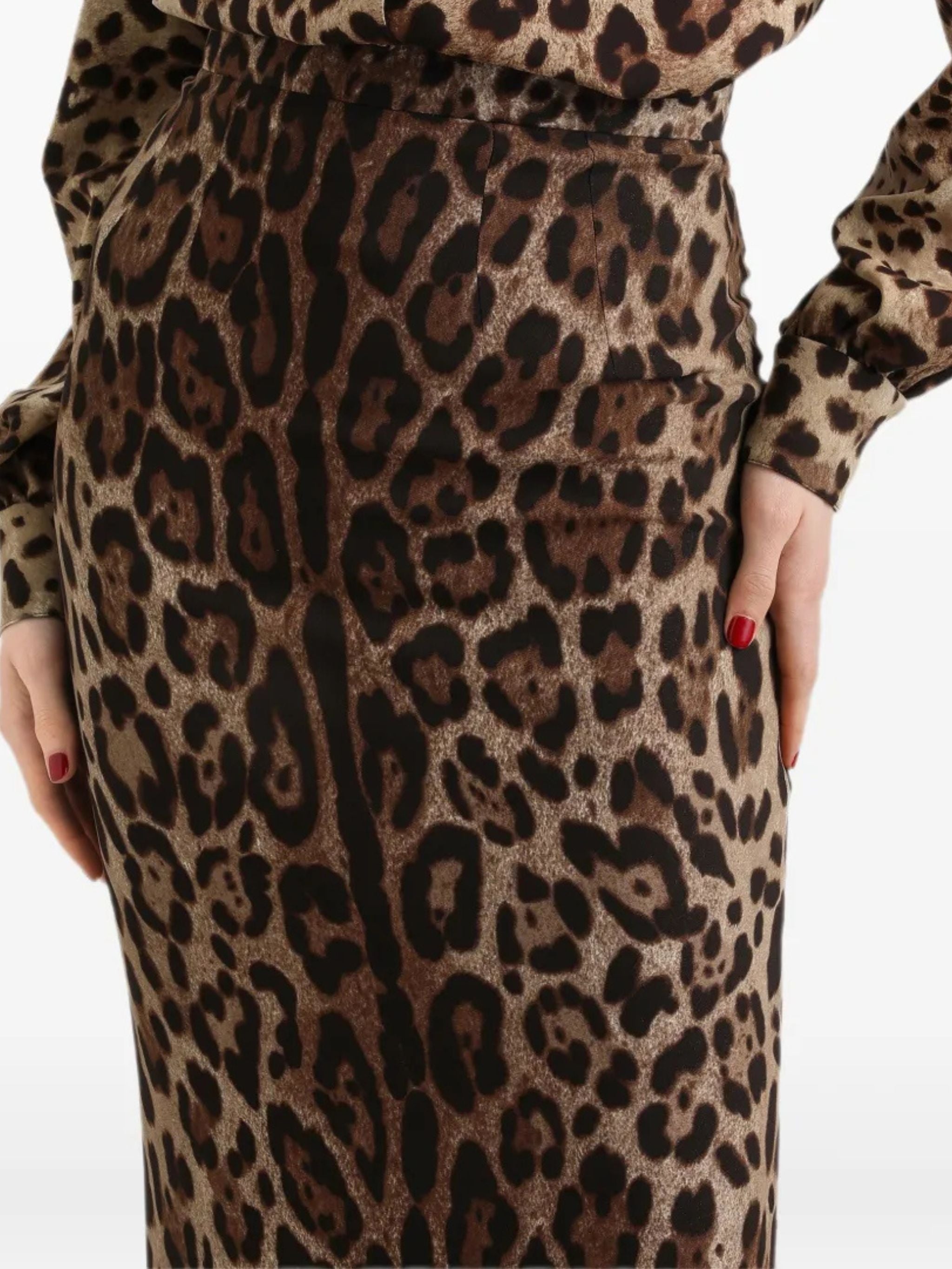 Gonna leopardata in cady