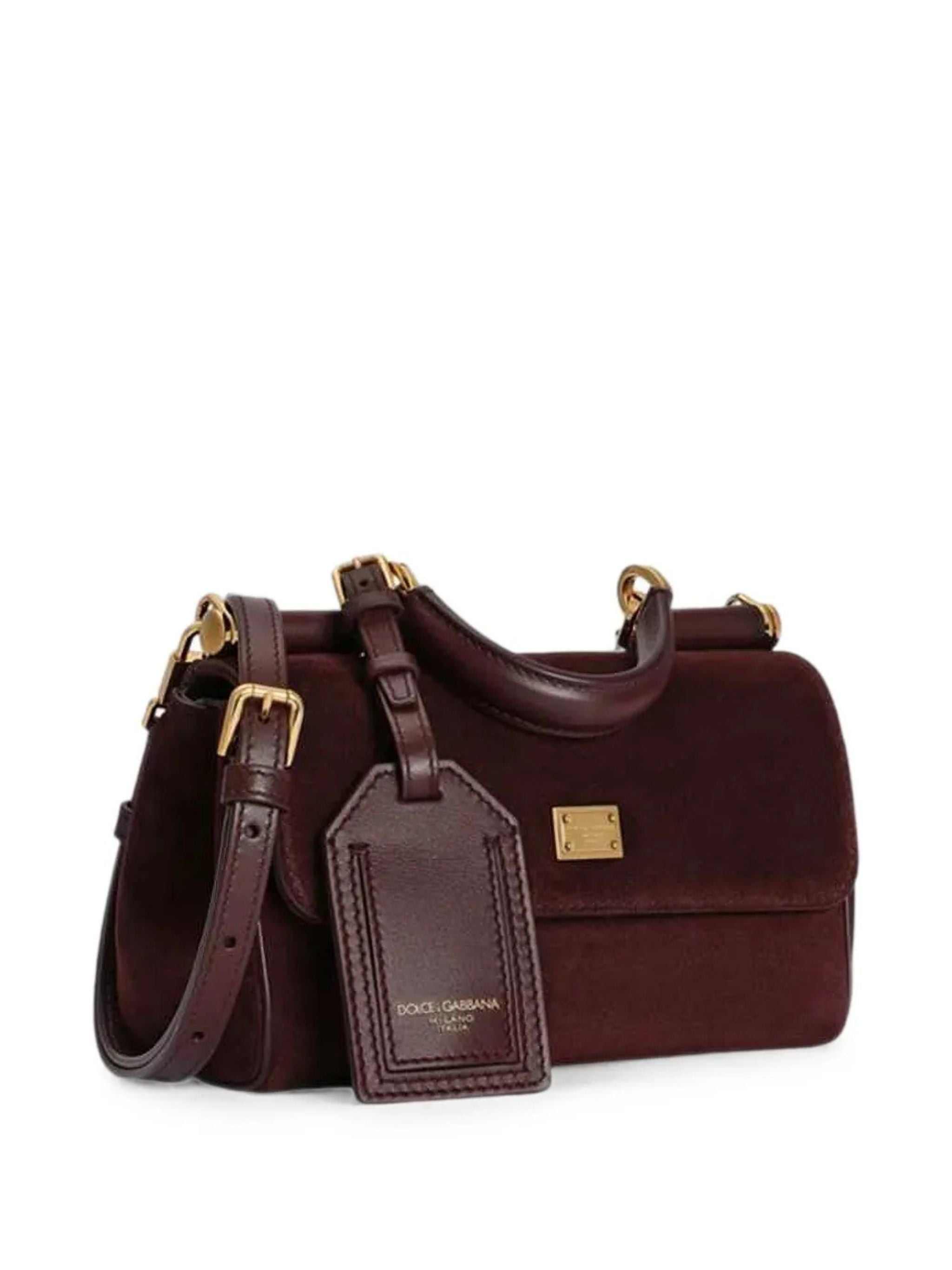 Borsa a mano My Sicily mini in suede