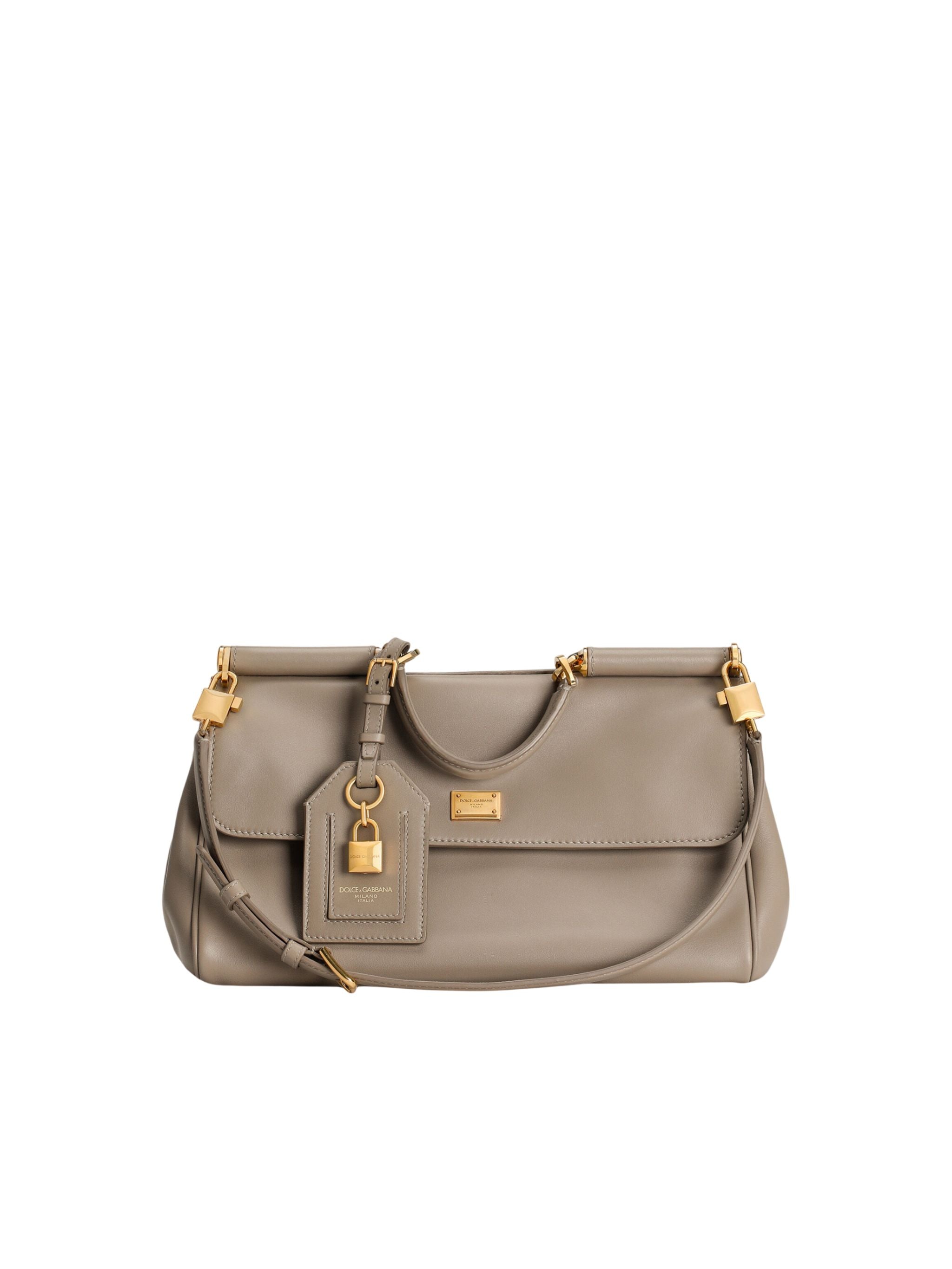 Medium My Sicily handbag in plongé calfskin